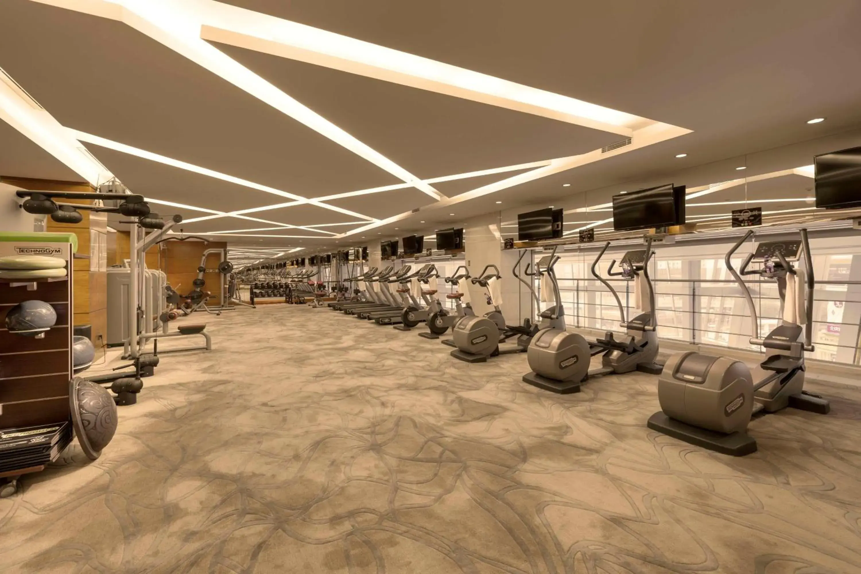 Fitness centre/facilities, Fitness Center/Facilities in Kempinski Hotel Taiyuan