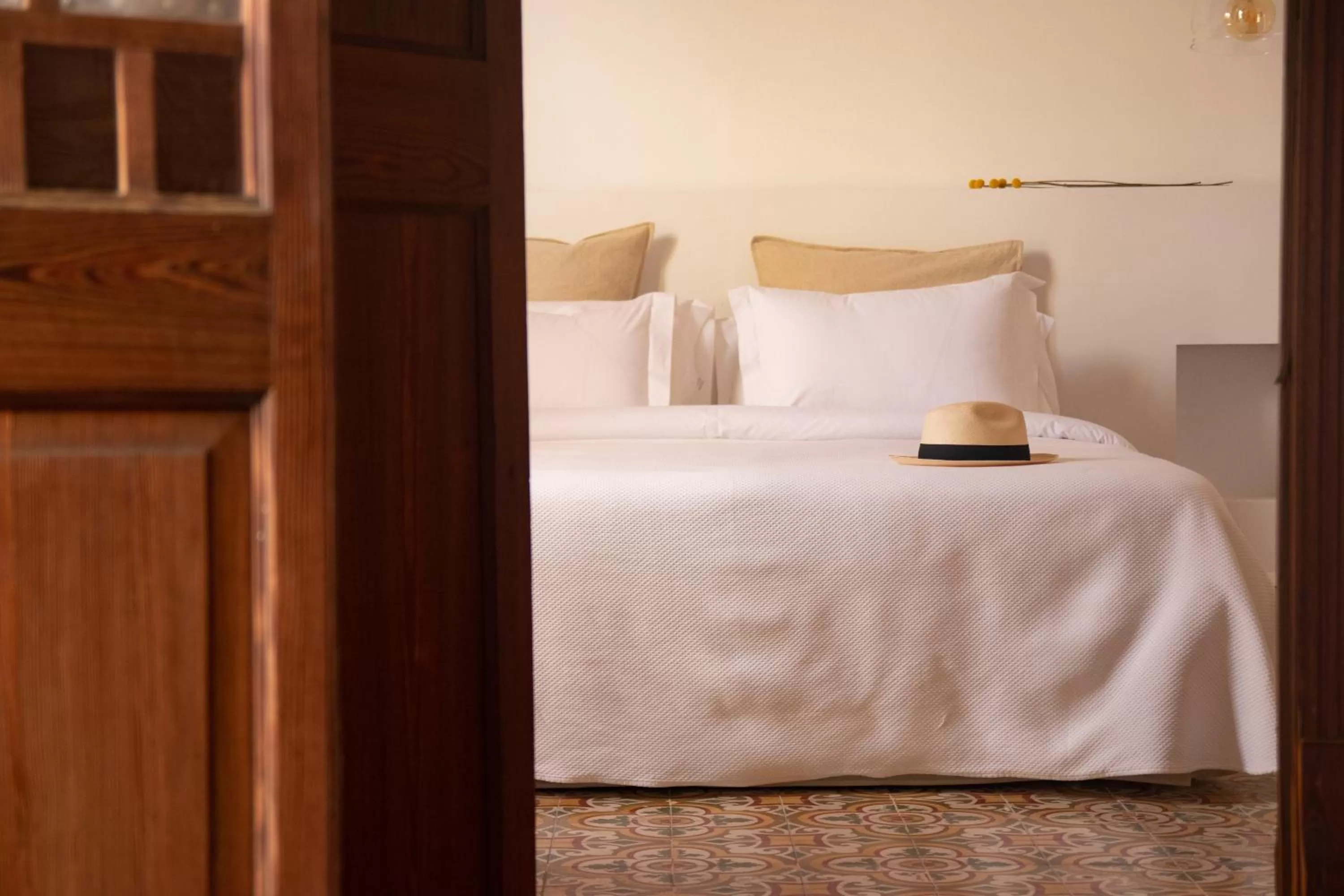 Decorative detail, Bed in Hotel Boutique Can Pocovi