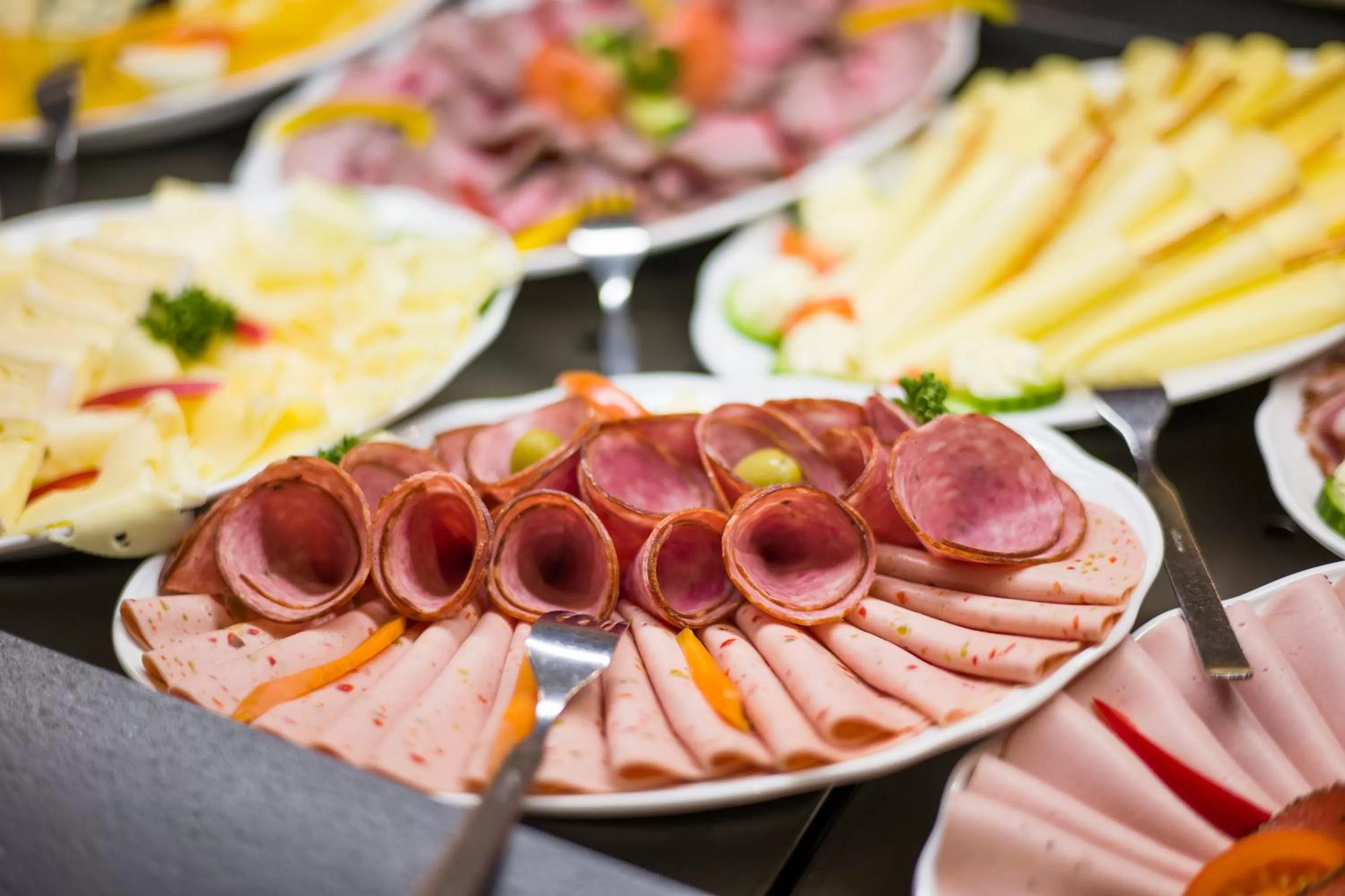 Food close-up in Alpenhof Hotel Garni Suprême