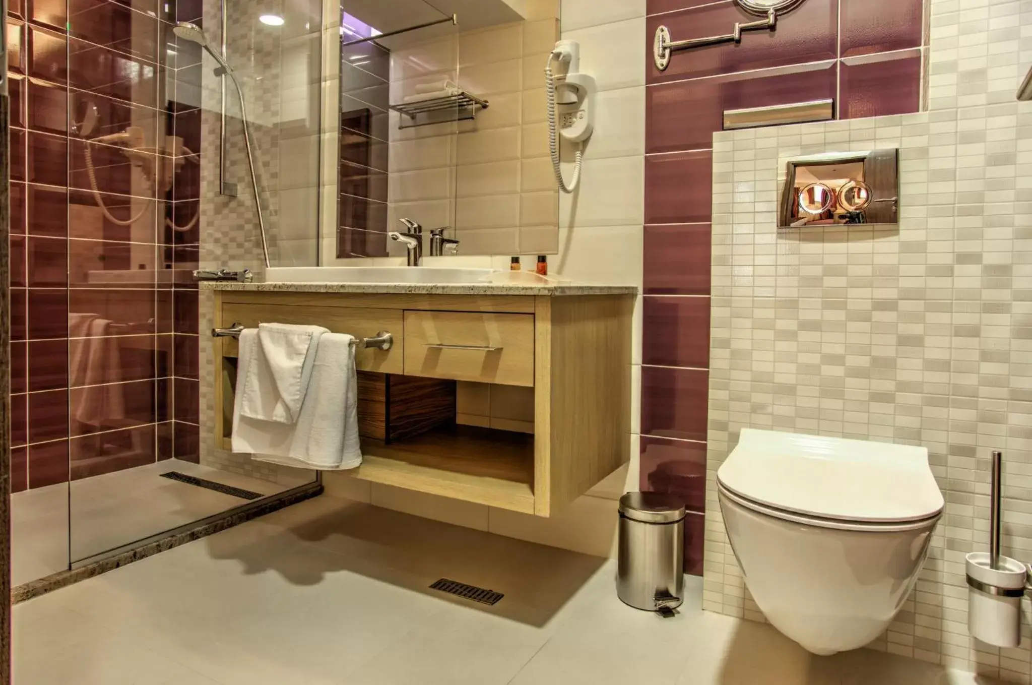 Bathroom in Holiday Inn Plovdiv, an IHG Hotel