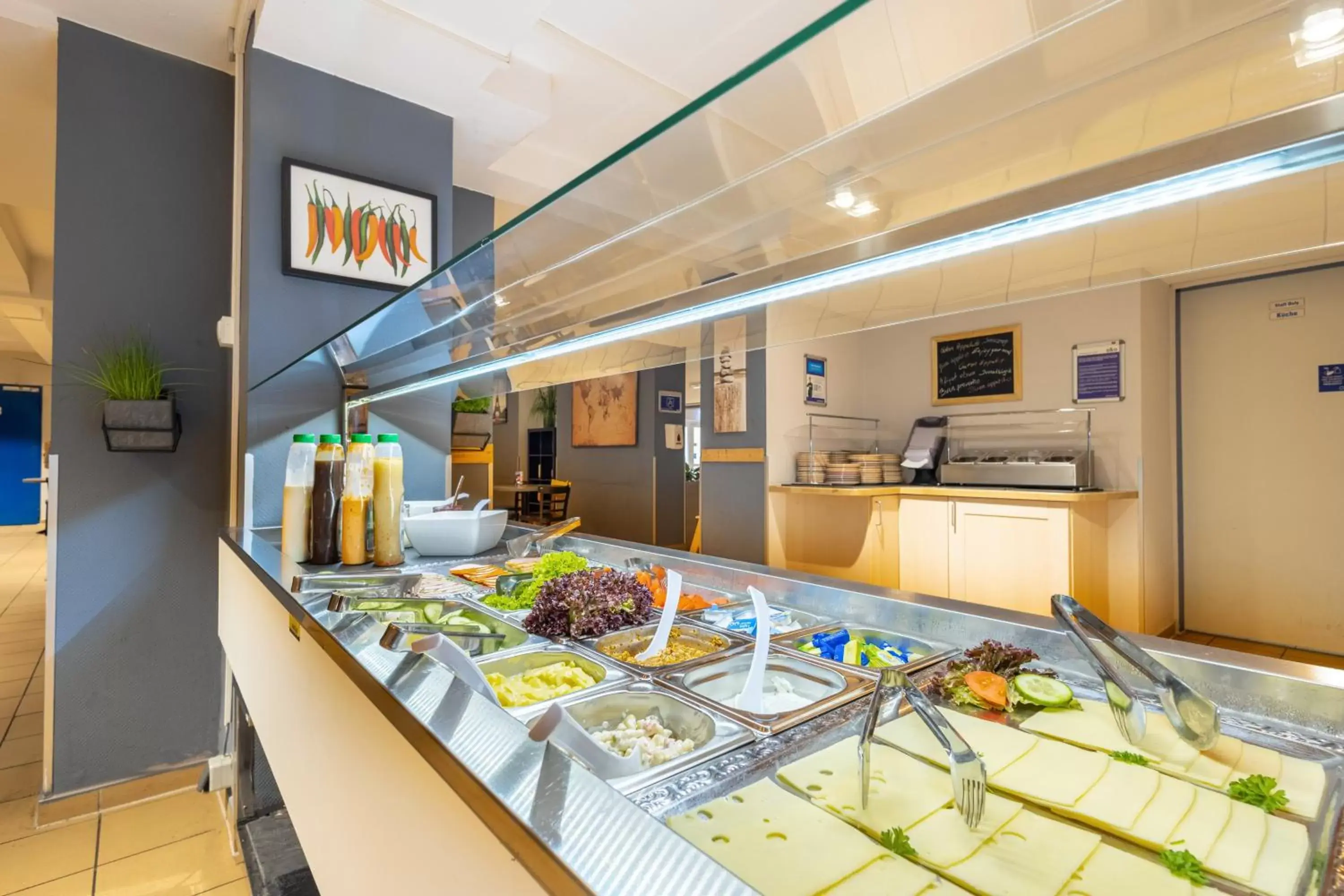 Buffet breakfast, Food in a&o Dortmund Hauptbahnhof