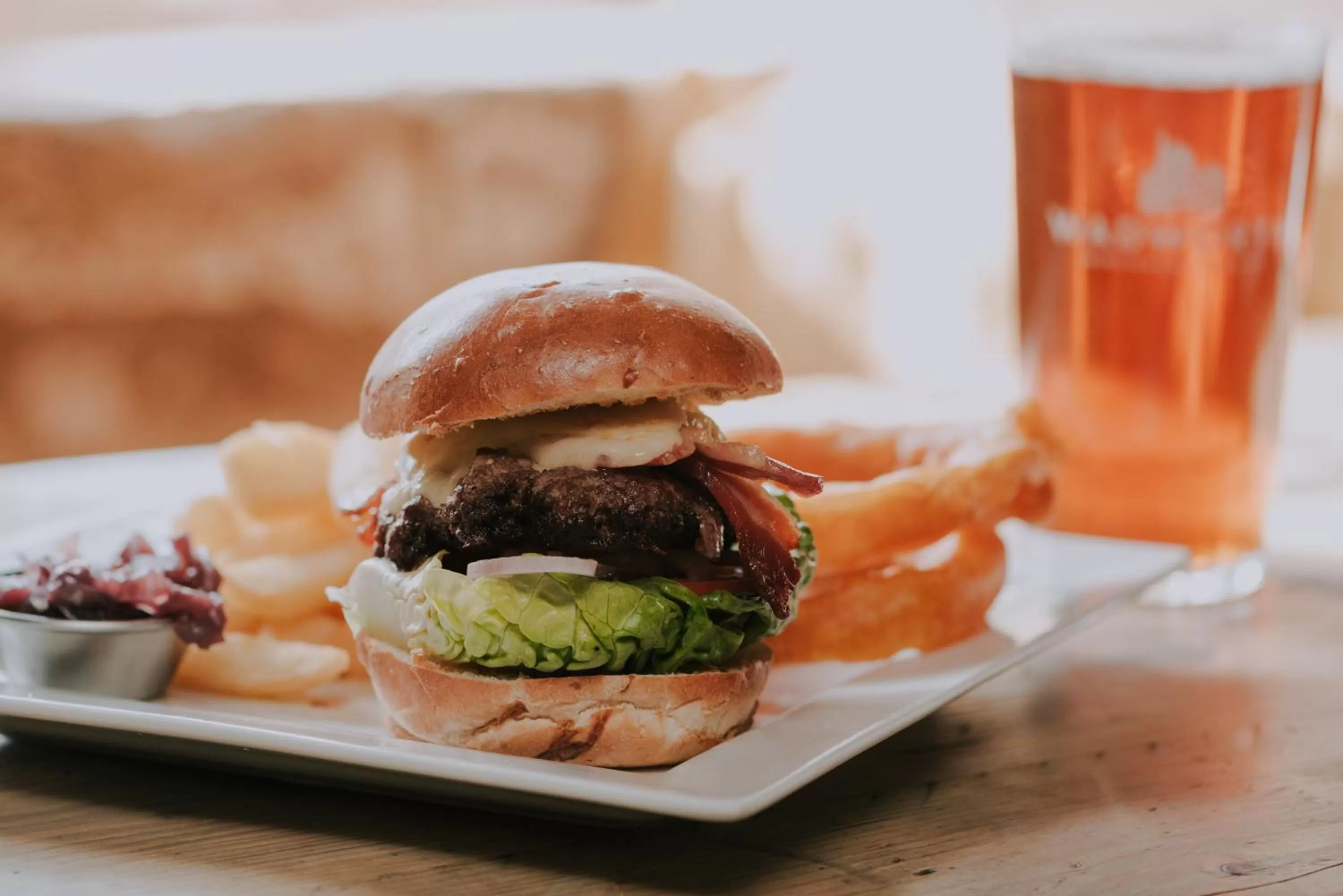 Food close-up in The Falkland Arms