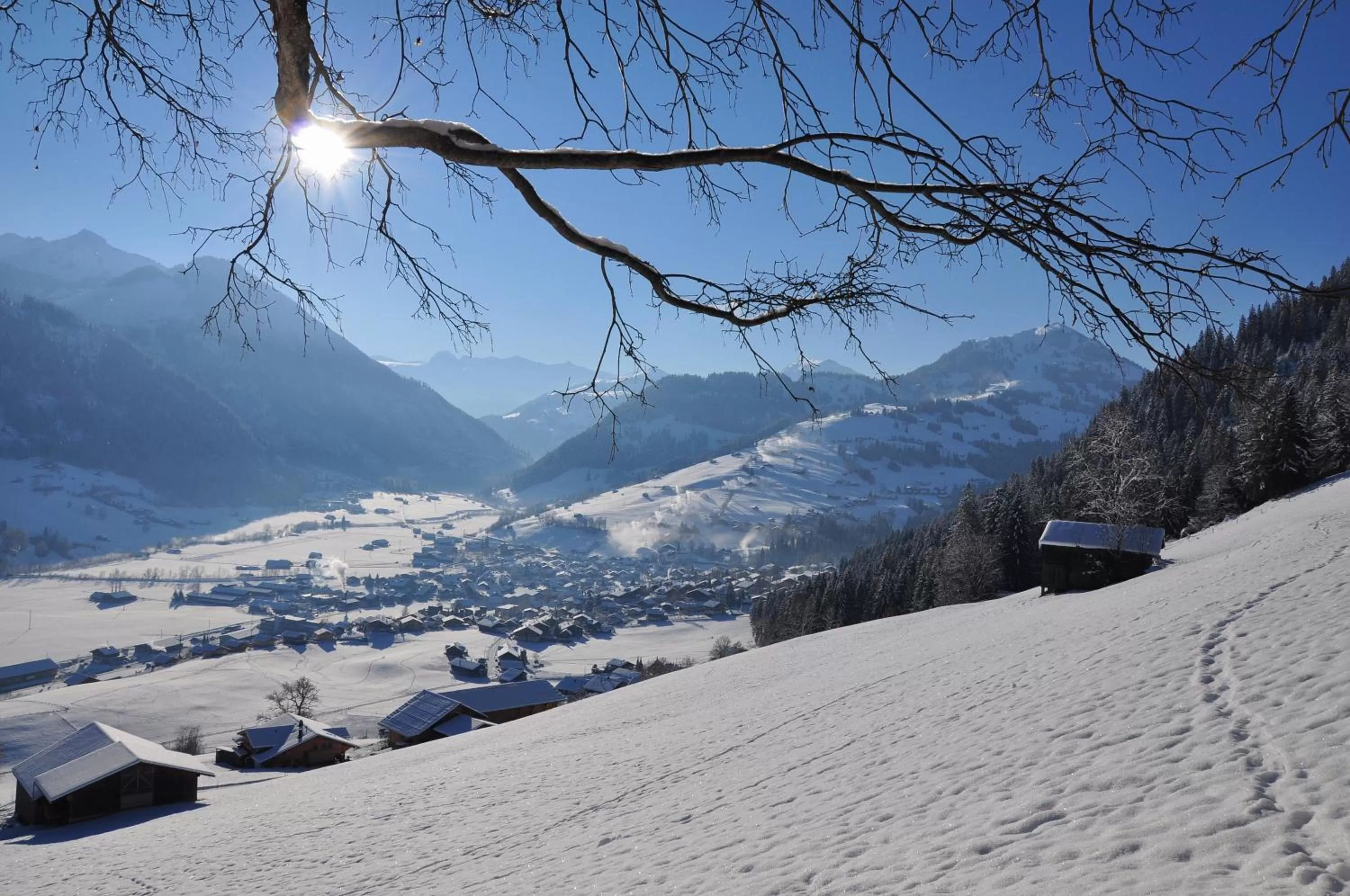 Area and facilities, Winter in Sonnegg Hotel