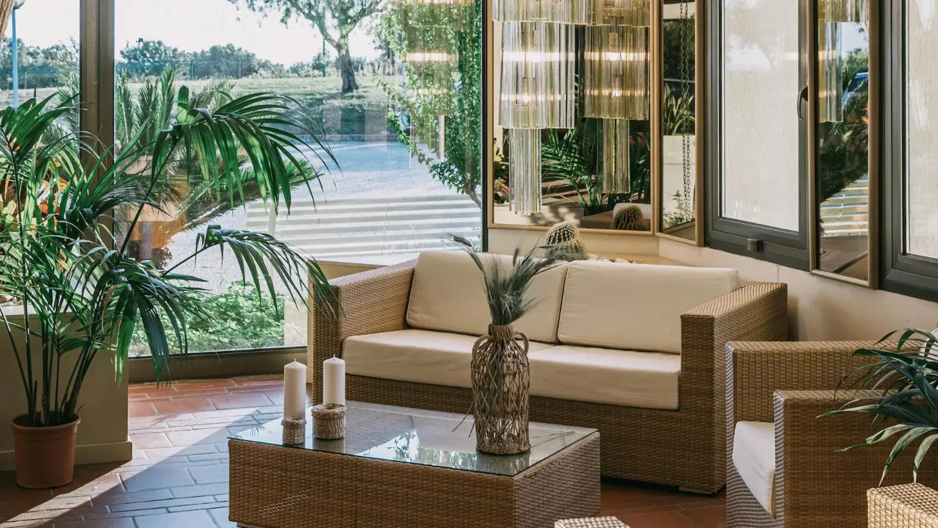 Lobby or reception in MClub Alicudi Lobby or reception in MClub Alicudi