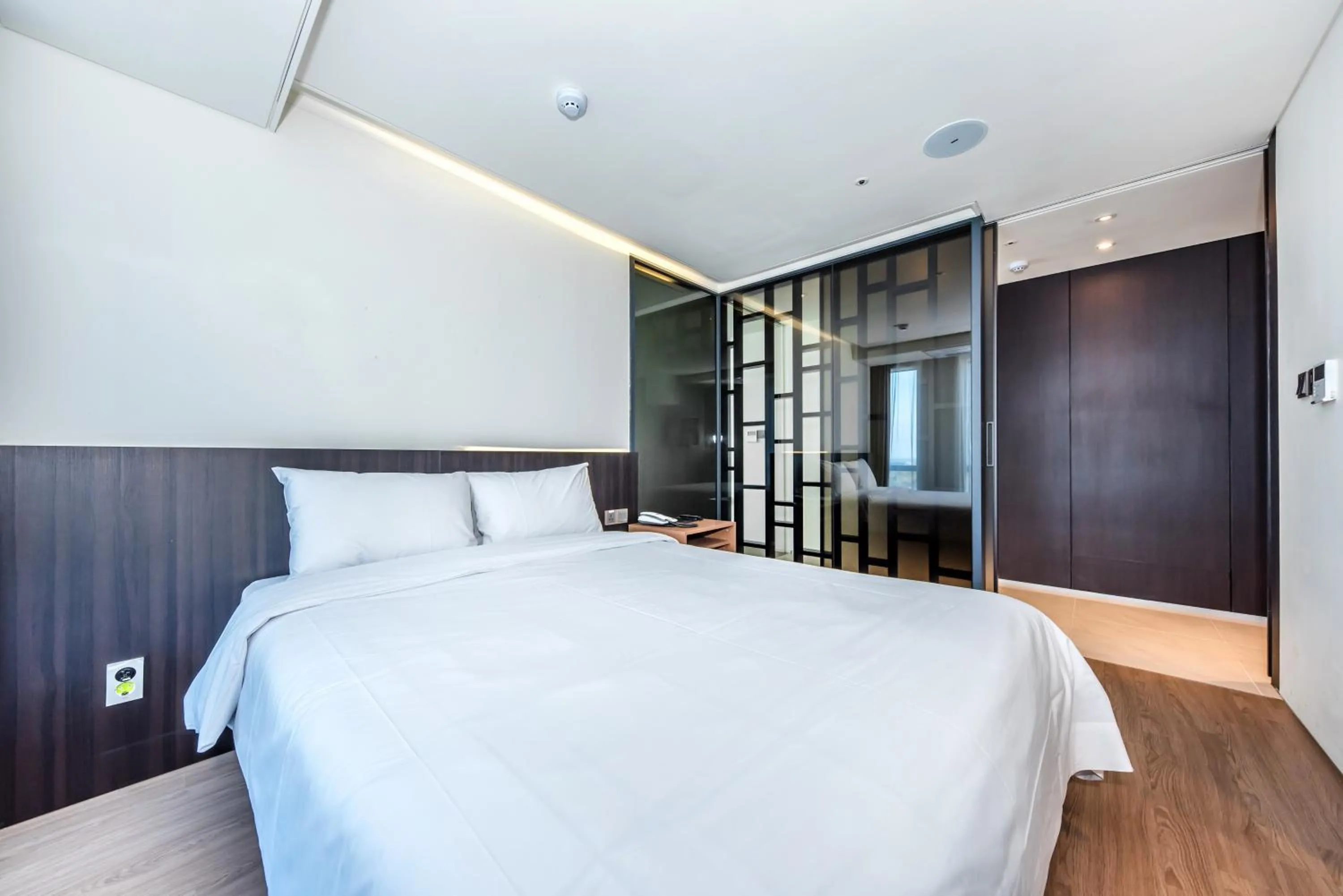 Bed in The First70 Hotel