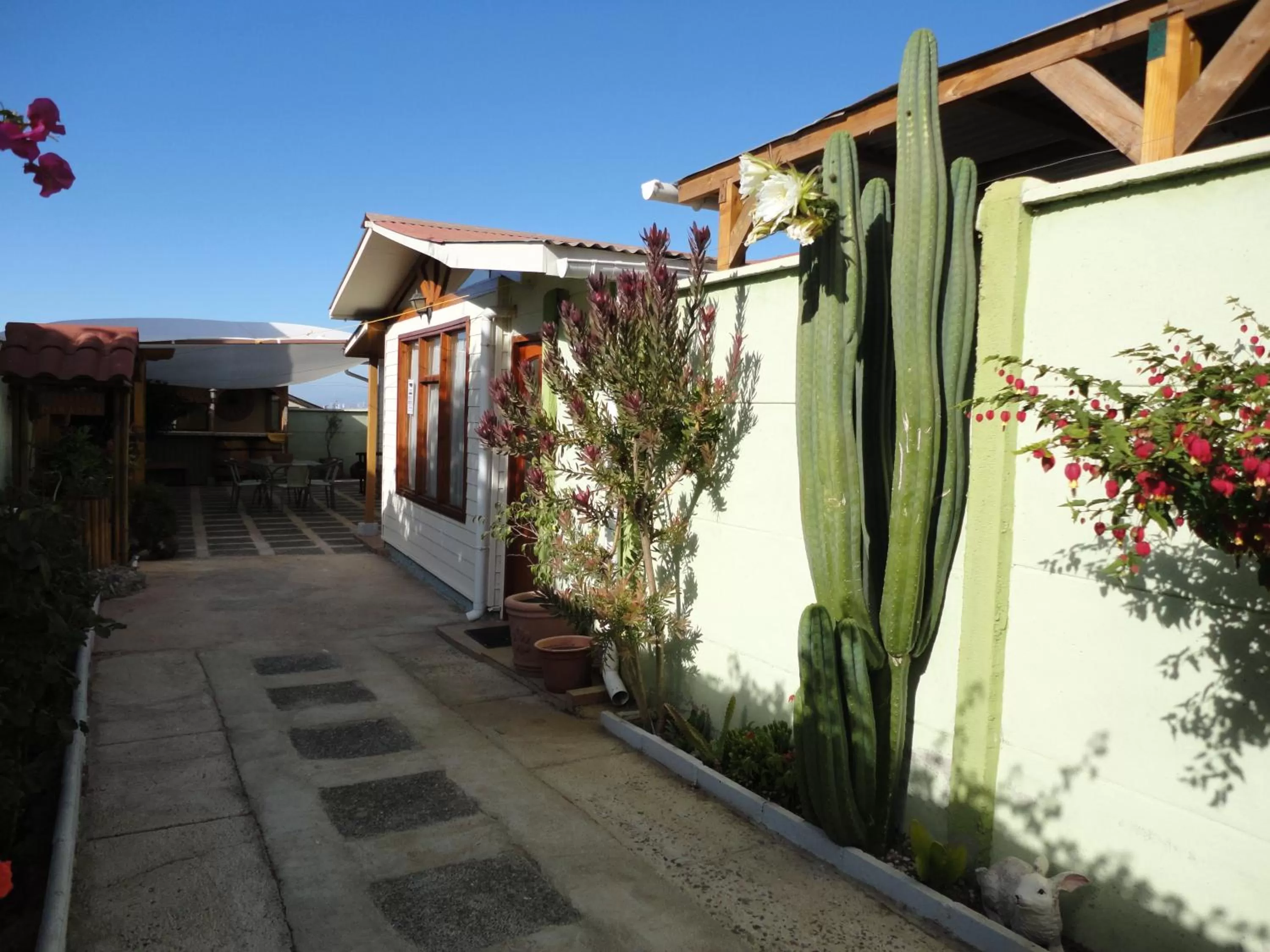 Facade/entrance in Hostal Miramar