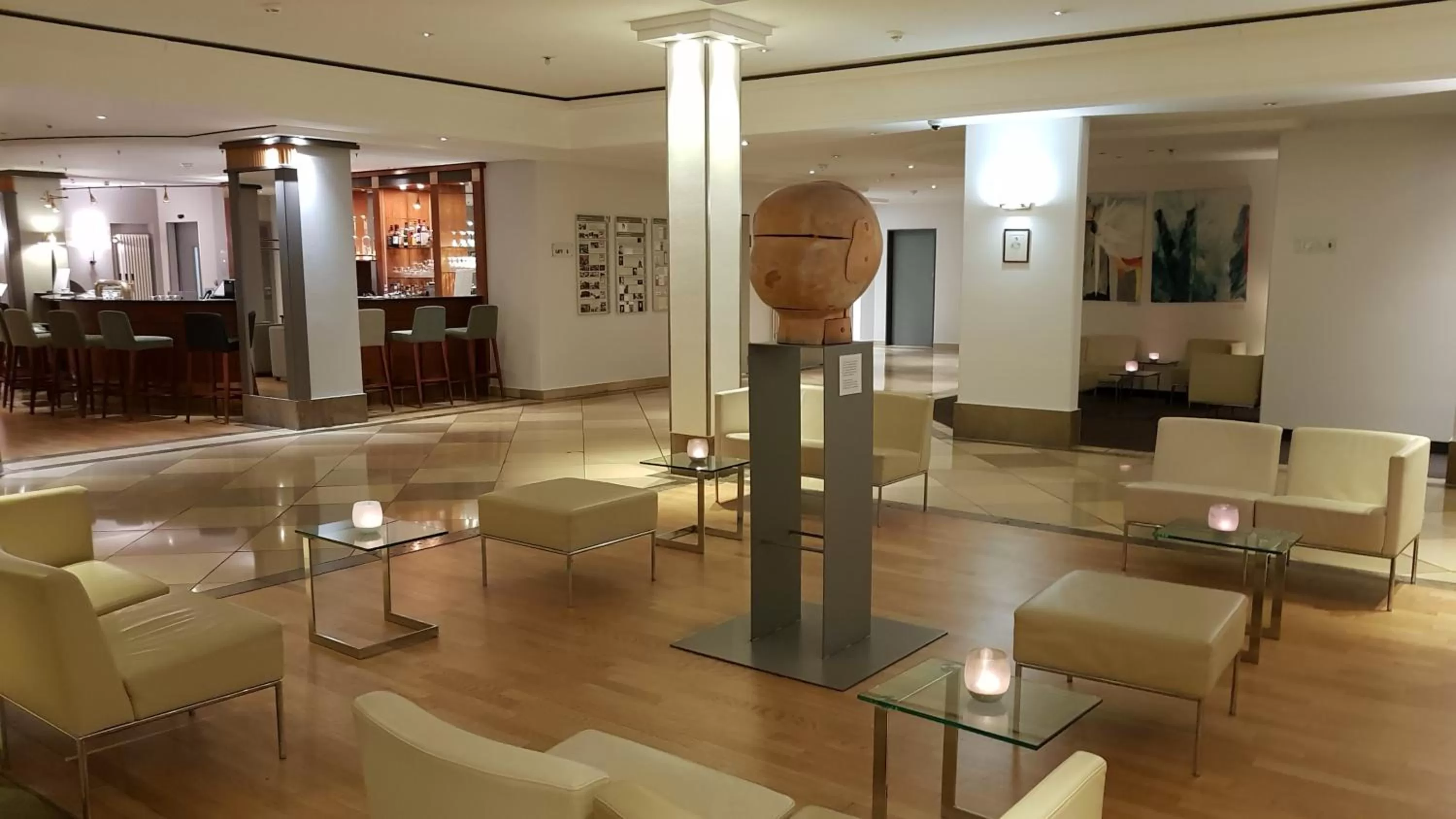 Lobby or reception in Hotel Kaiserin Augusta