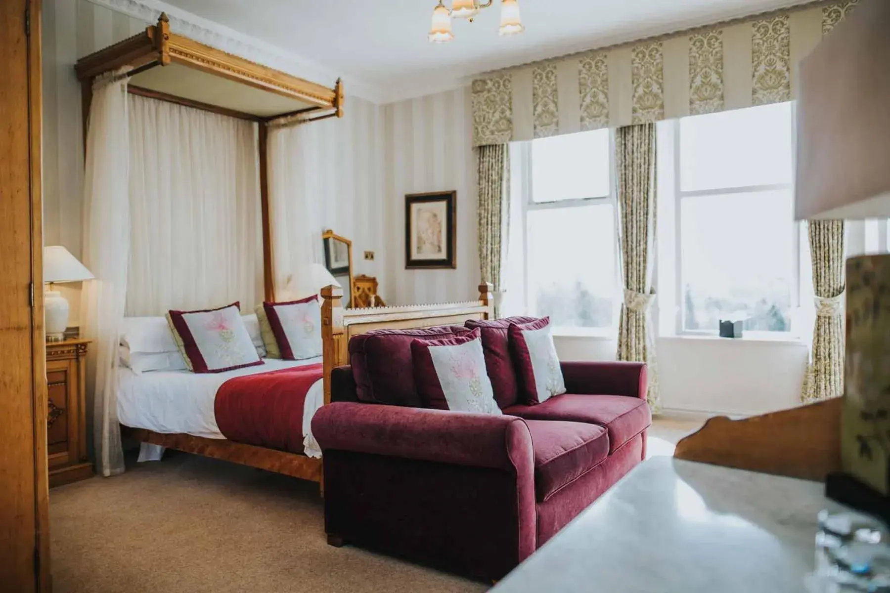 Bedroom, Seating Area in Merewood Country House Hotel and Restaurant