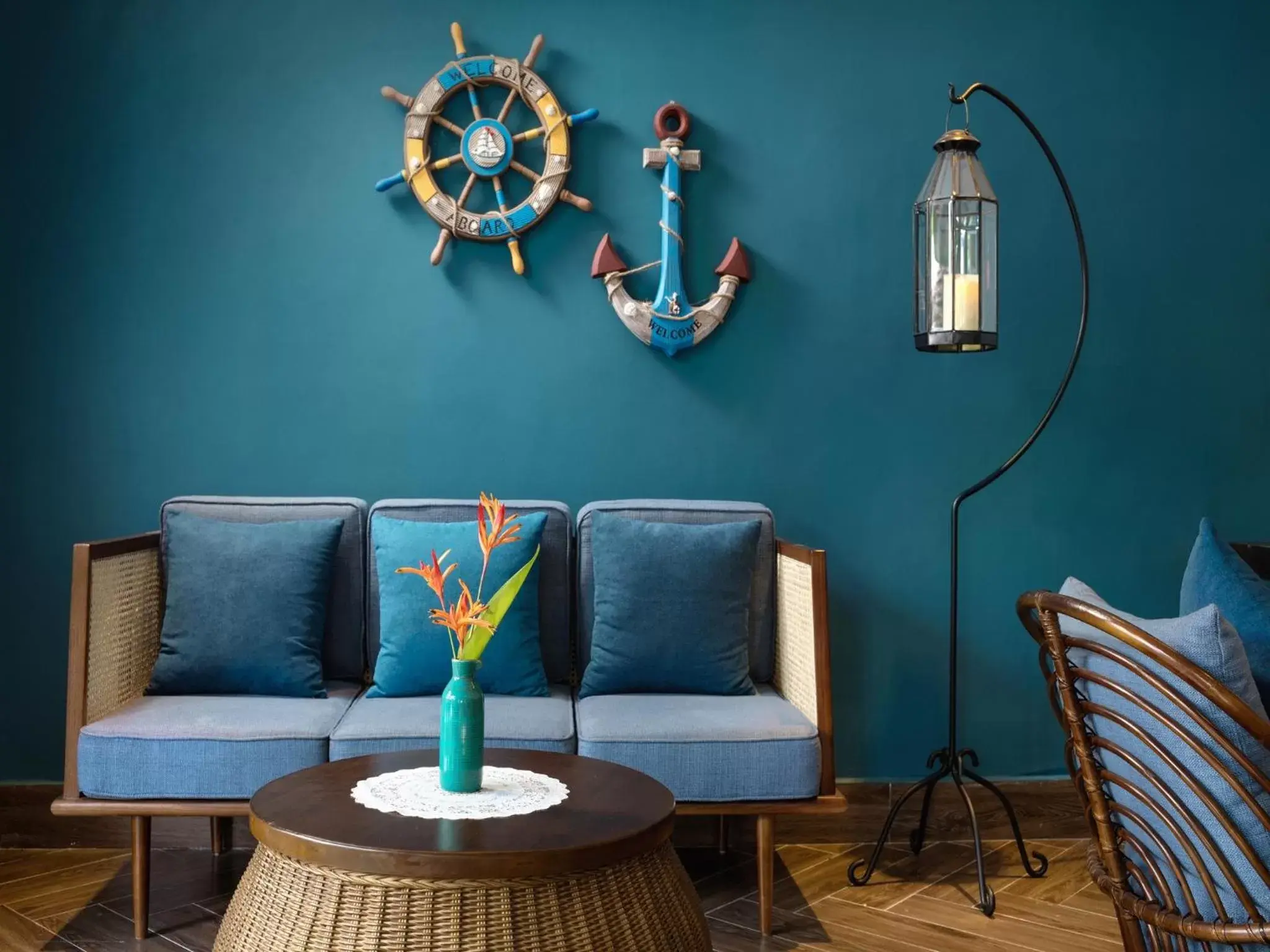 Lobby or reception, Seating Area in The Blue Alcove Hotel