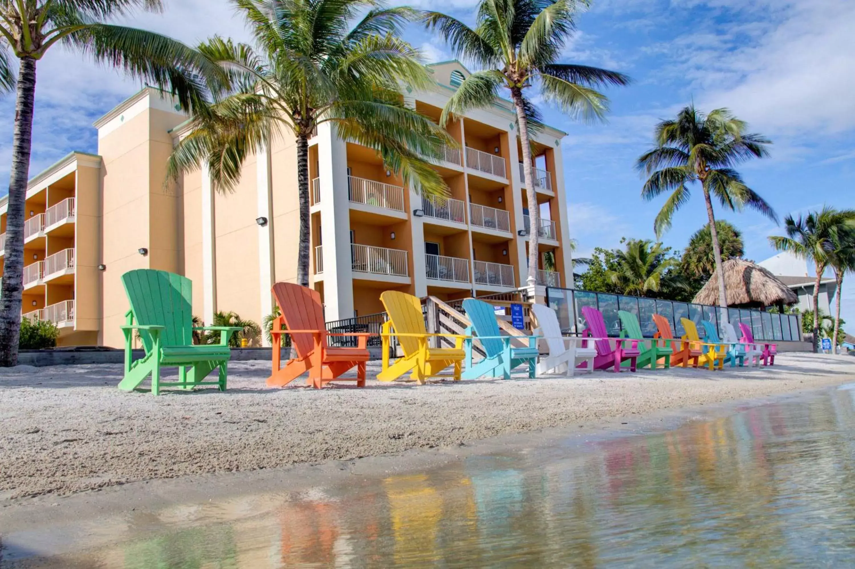 Beach, Property Building in Hutchinson Island Plaza Hotel & Suites