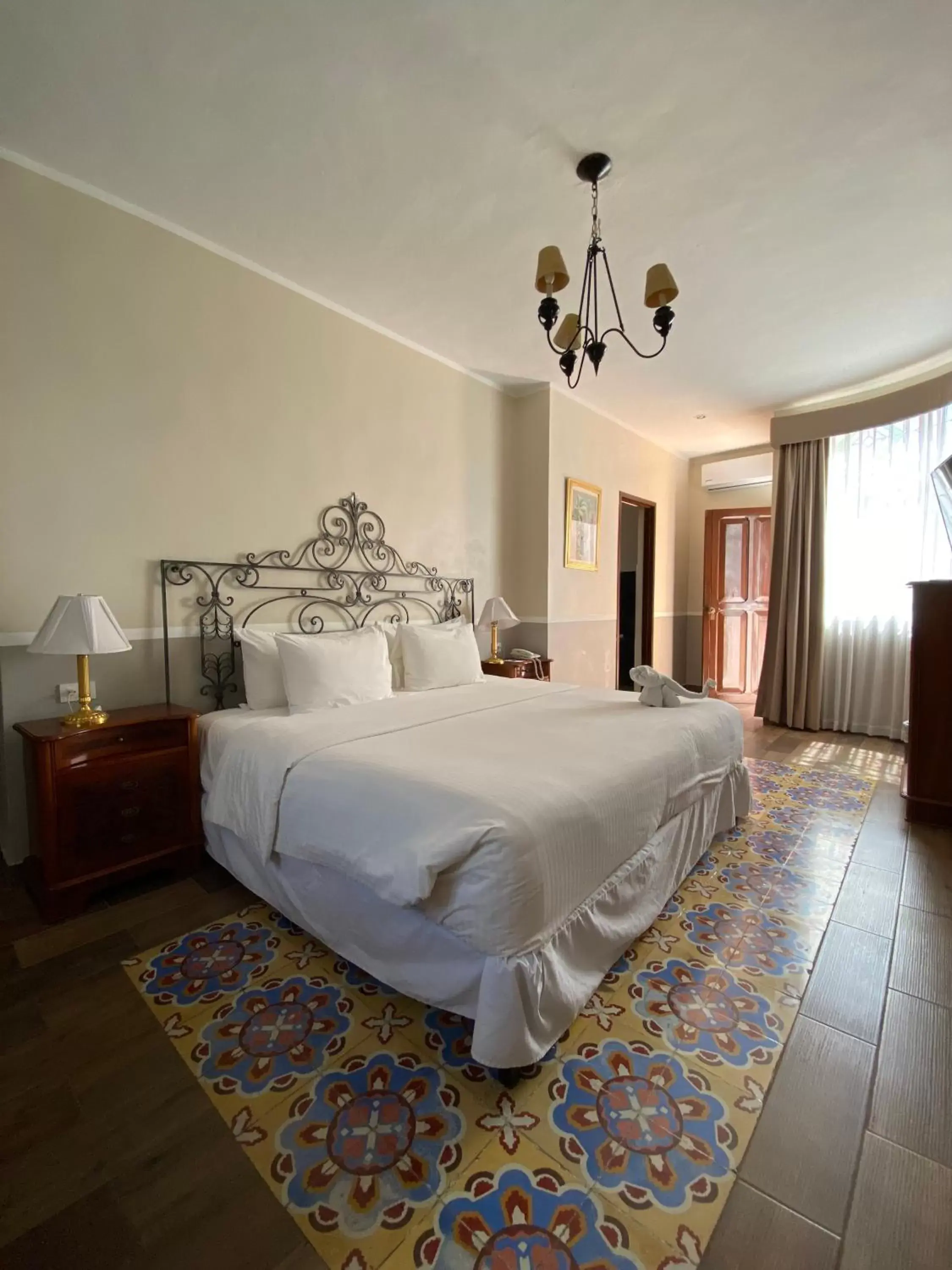 Bed in Casa Lucia Hotel Boutique