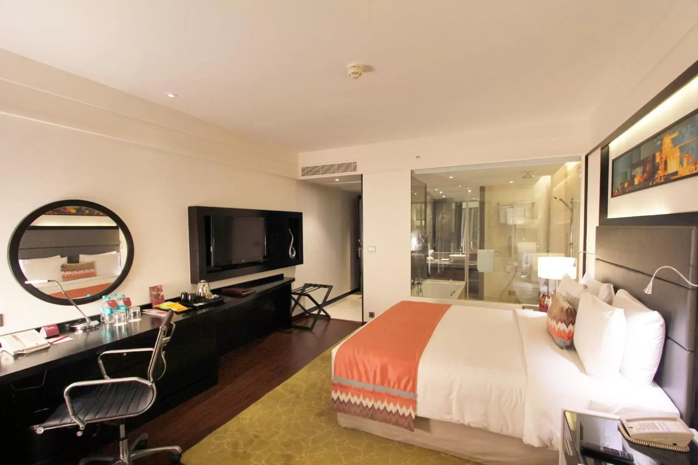 Bedroom in Crowne Plaza Pune City Centre, an IHG Hotel