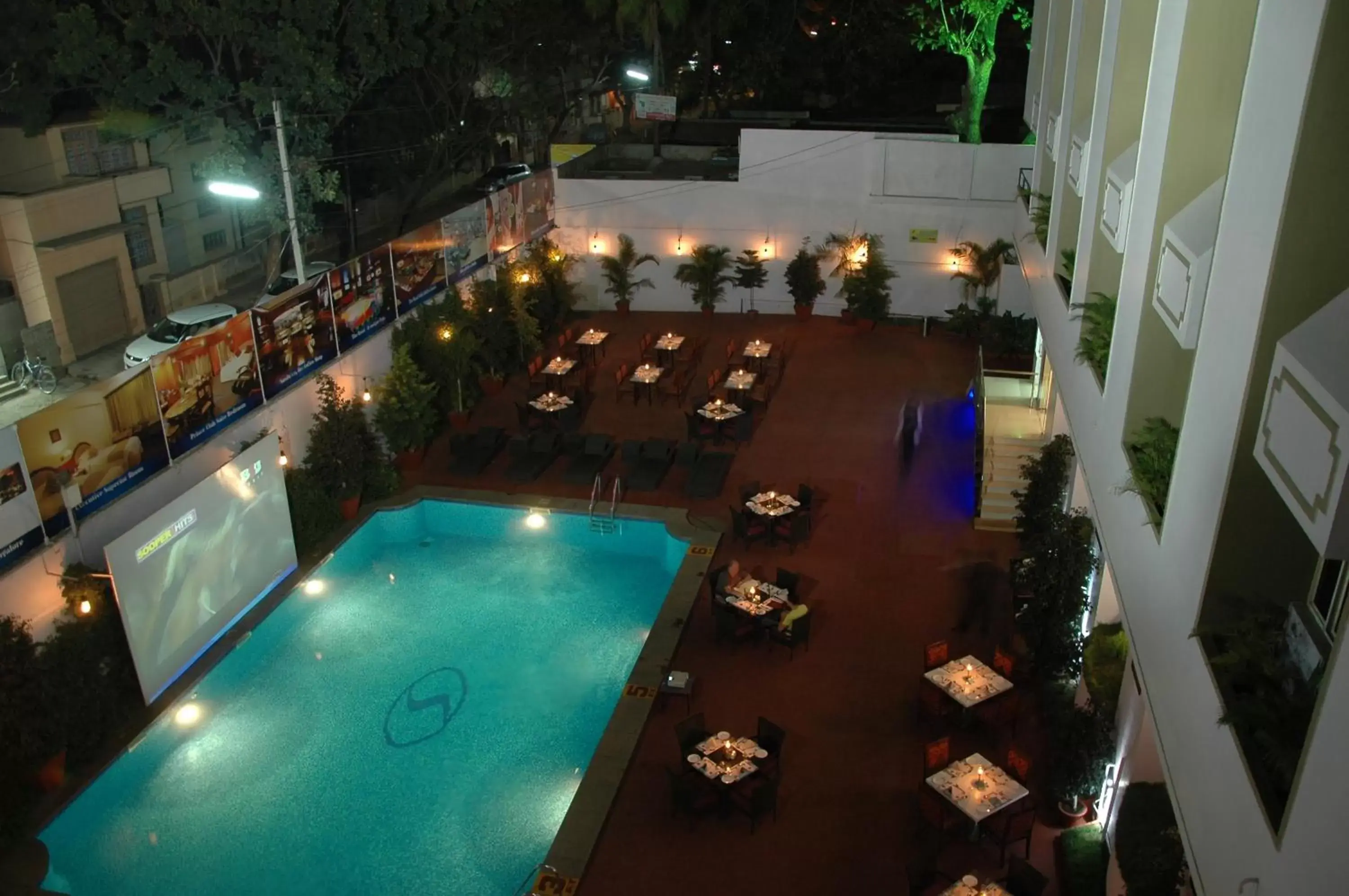 BBQ facilities, Pool View in Sandesh The Prince