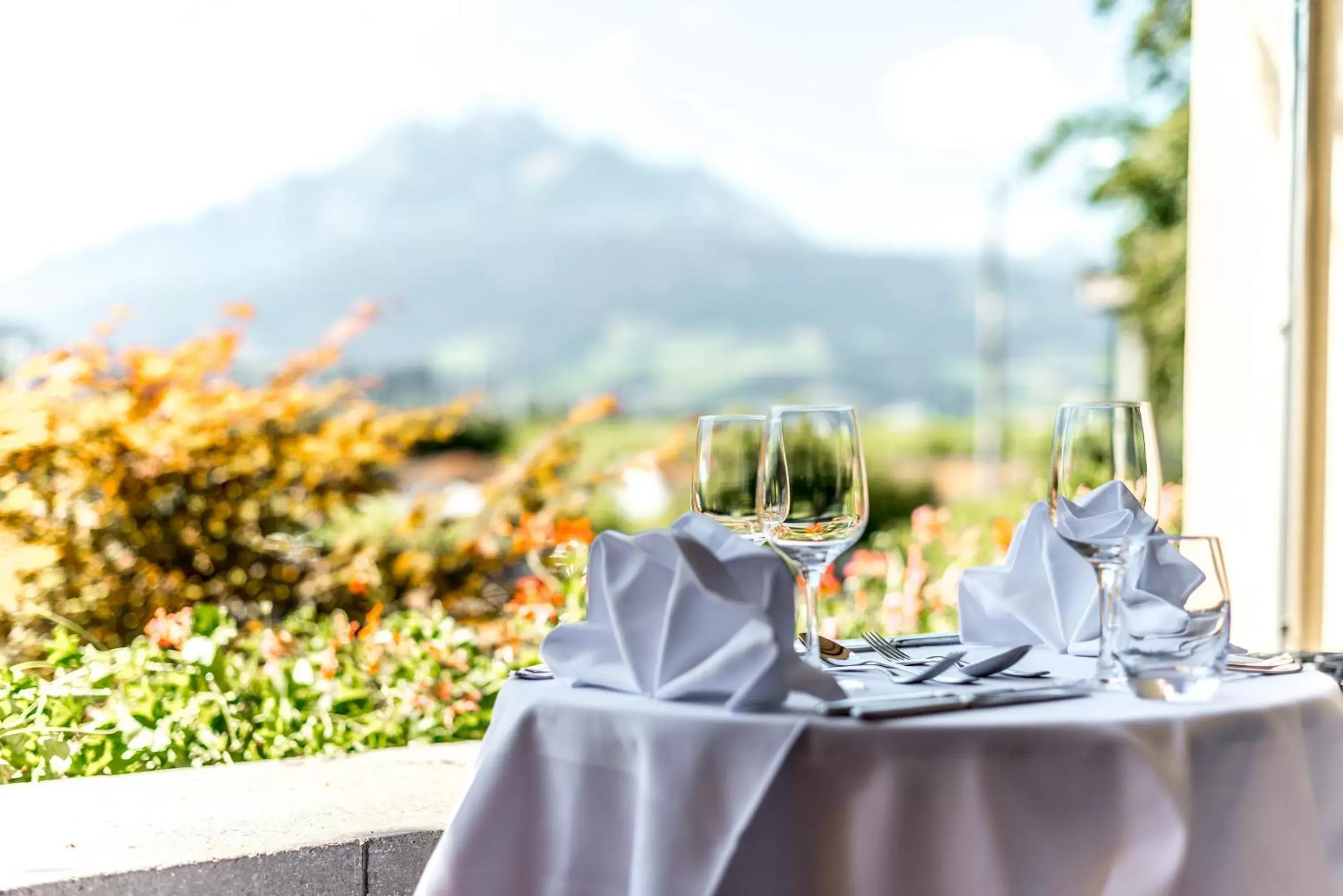 Patio, Restaurant/Places to Eat in Grand Hotel Europe