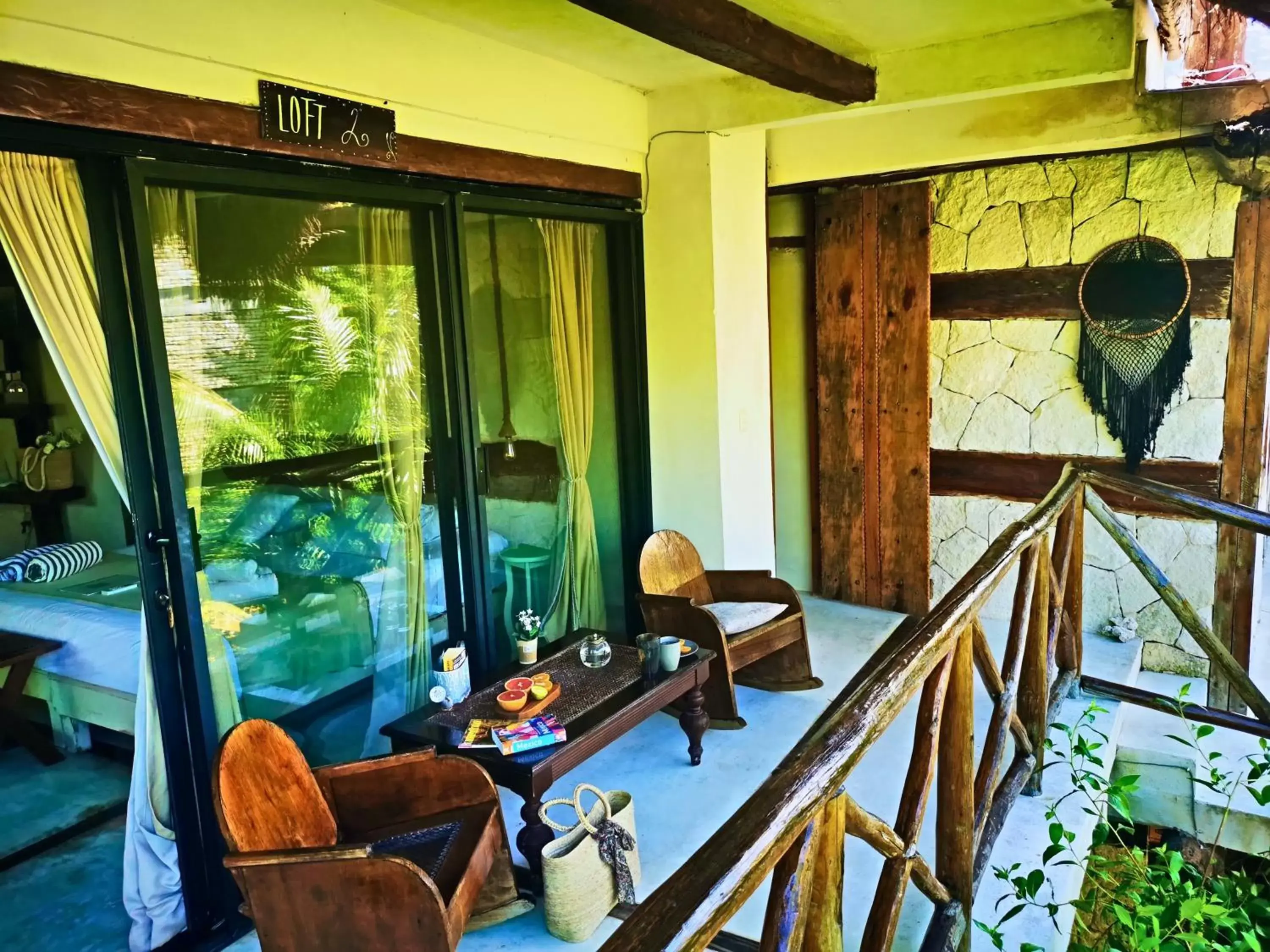 Balcony/Terrace in La Casa de Mia Tulum