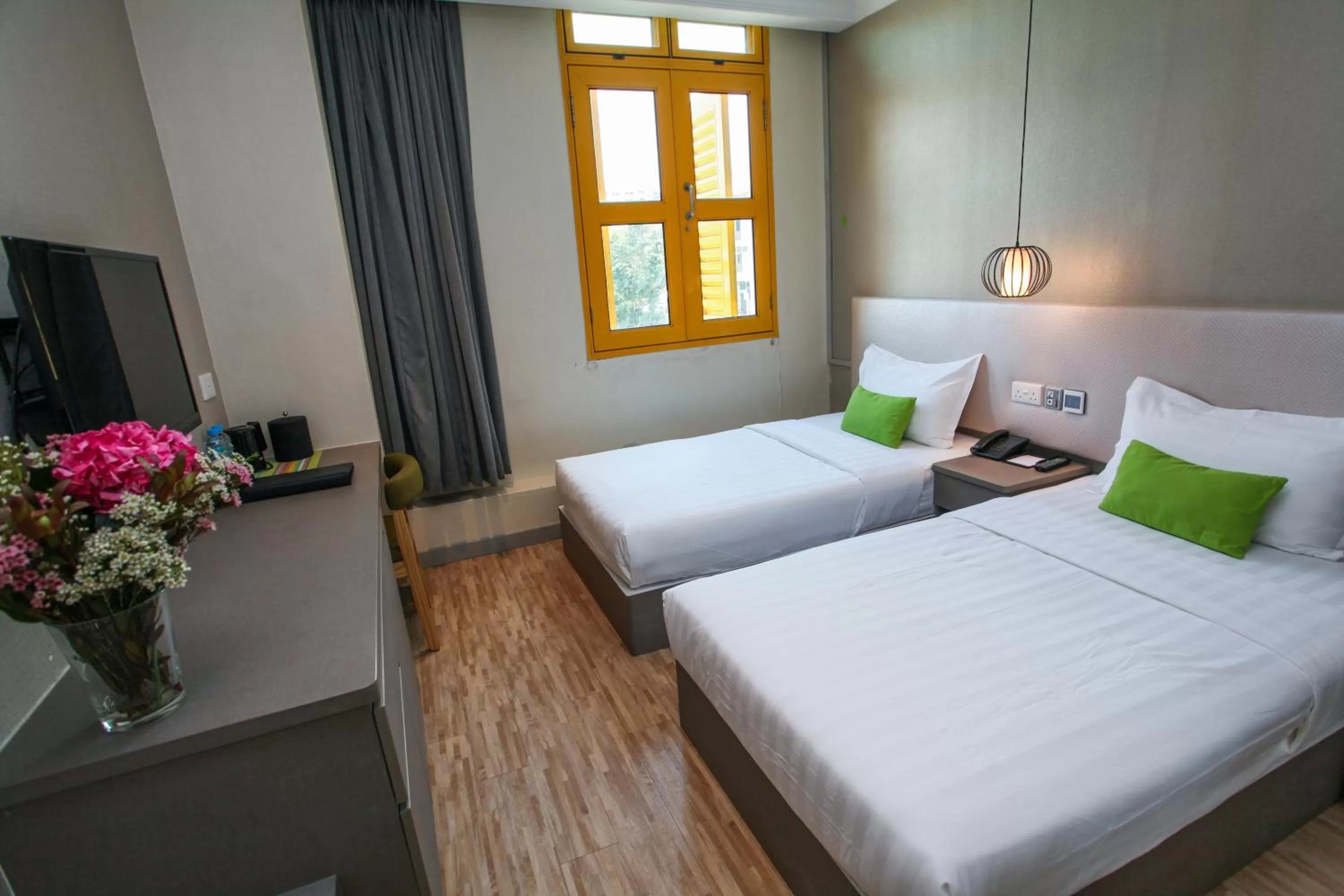 Bed in Champion Hotel