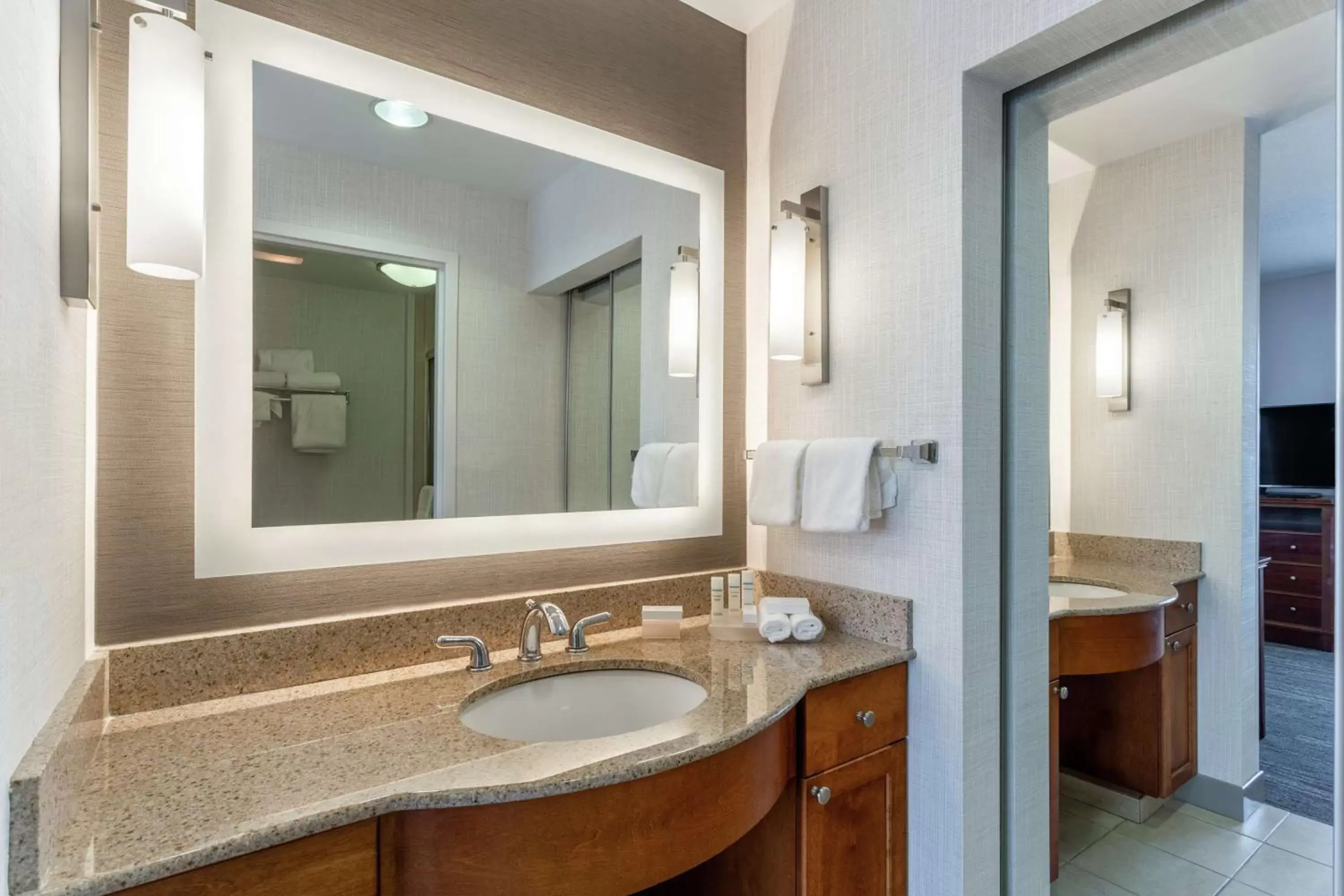 Bathroom in Homewood Suites by Hilton Albany