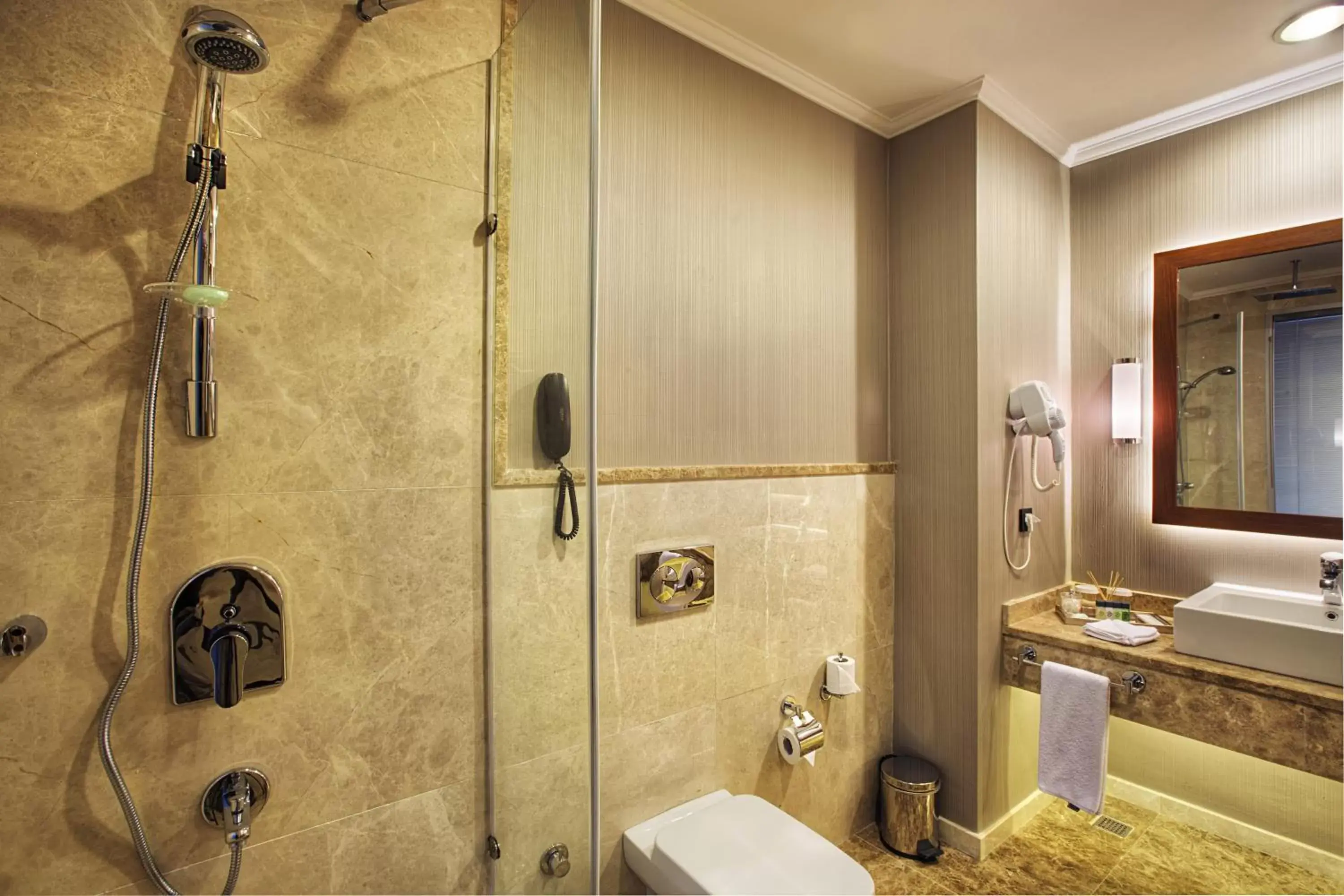 Bathroom in Dedeman Erbil Hotel City Center Bathroom in Dedeman Erbil Hotel City Center