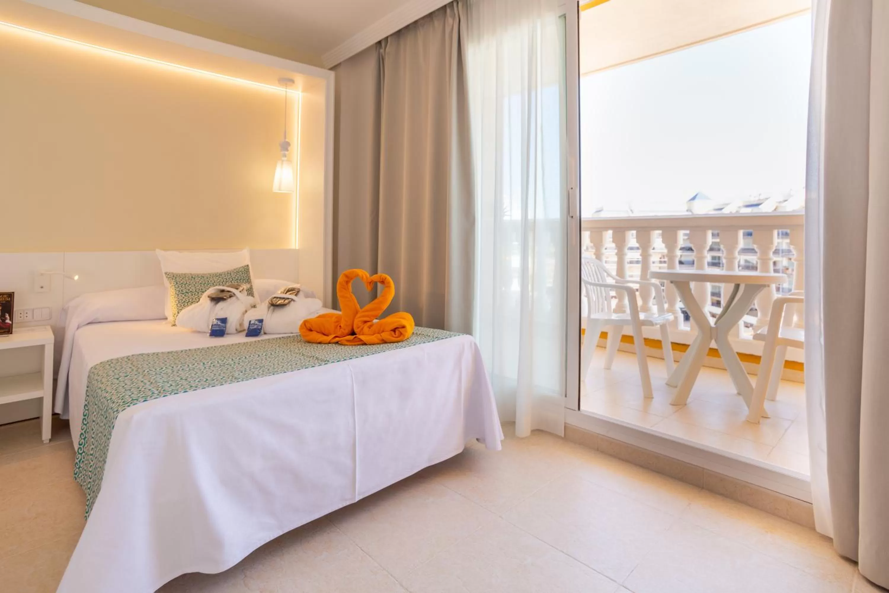 Decorative detail, Bed in Gran Hotel Peñiscola