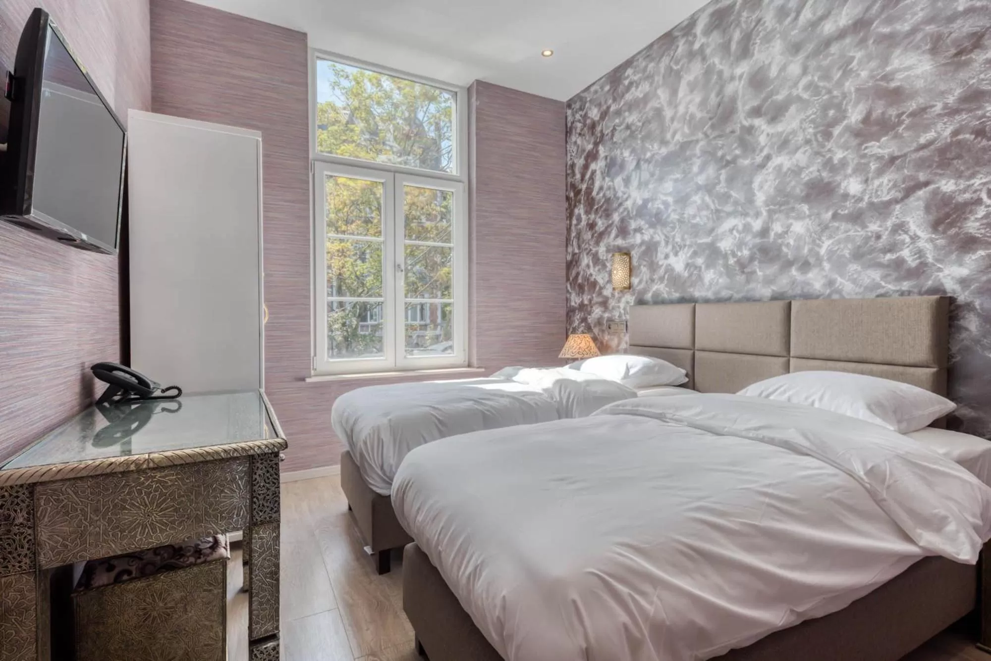 Bed in Ryad Mogador Liège