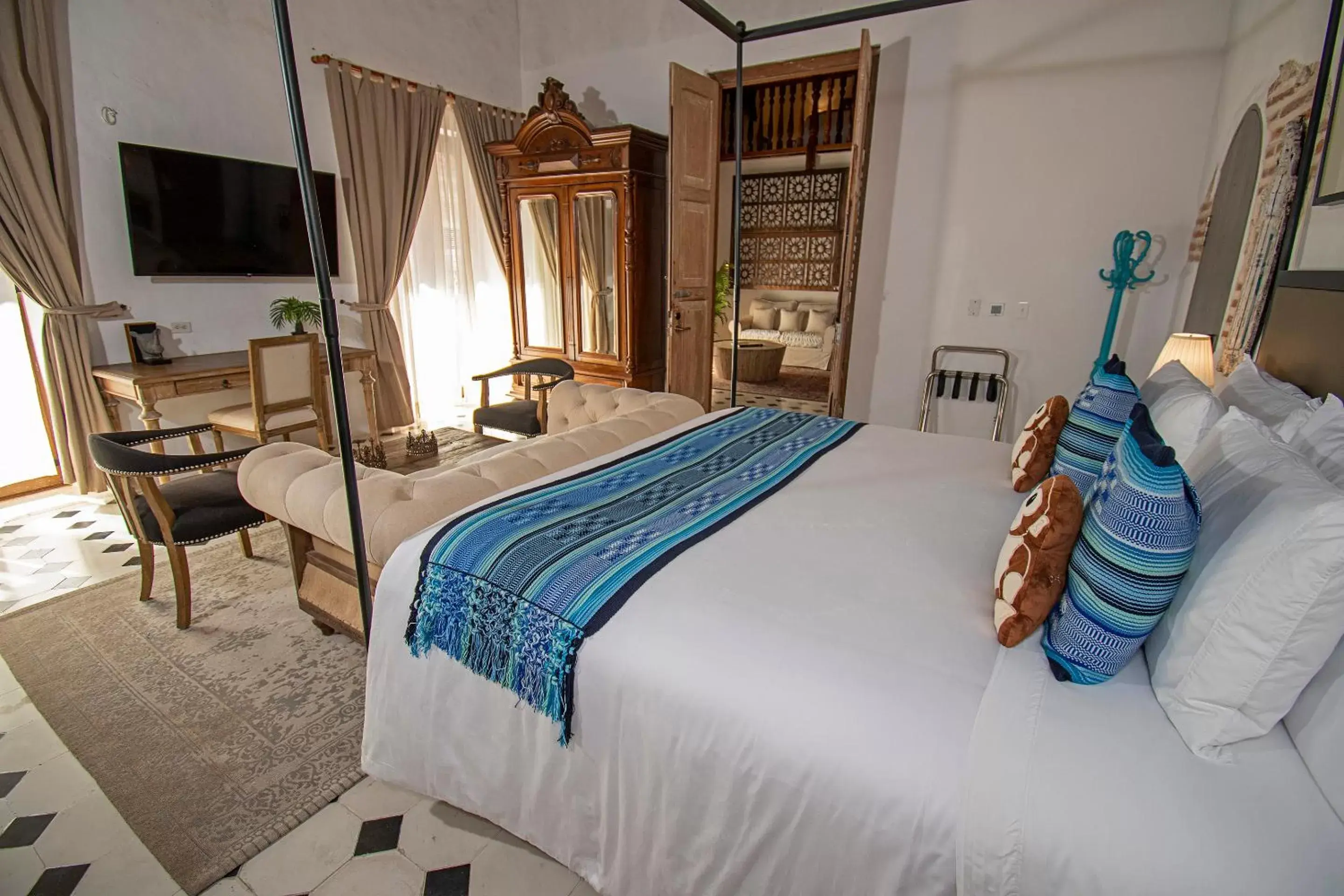 Bed in Hotel Casa La Factoria by Faranda Boutique, a member of Radisson Individuals