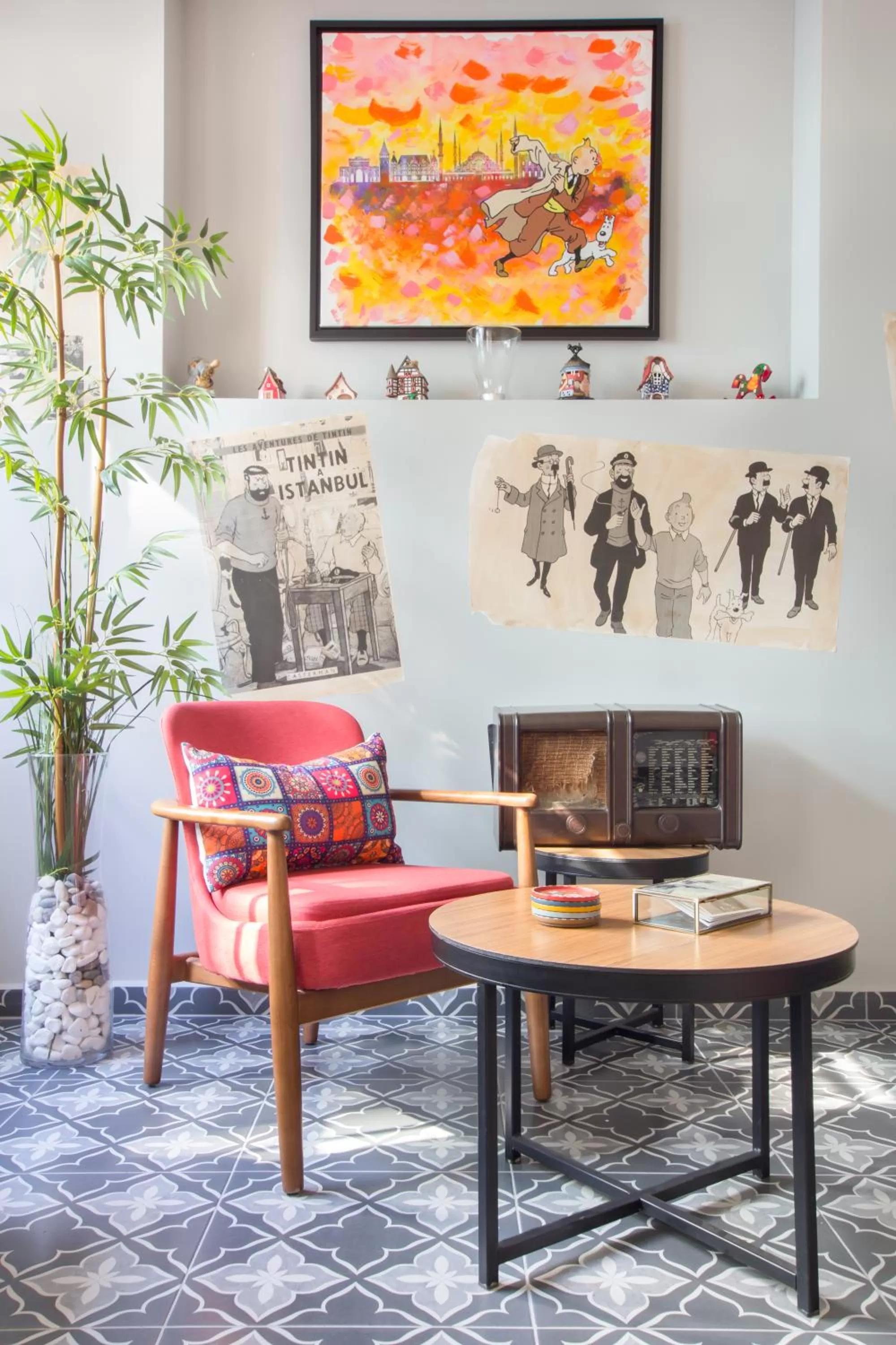 Lobby or reception in Hotel Poem