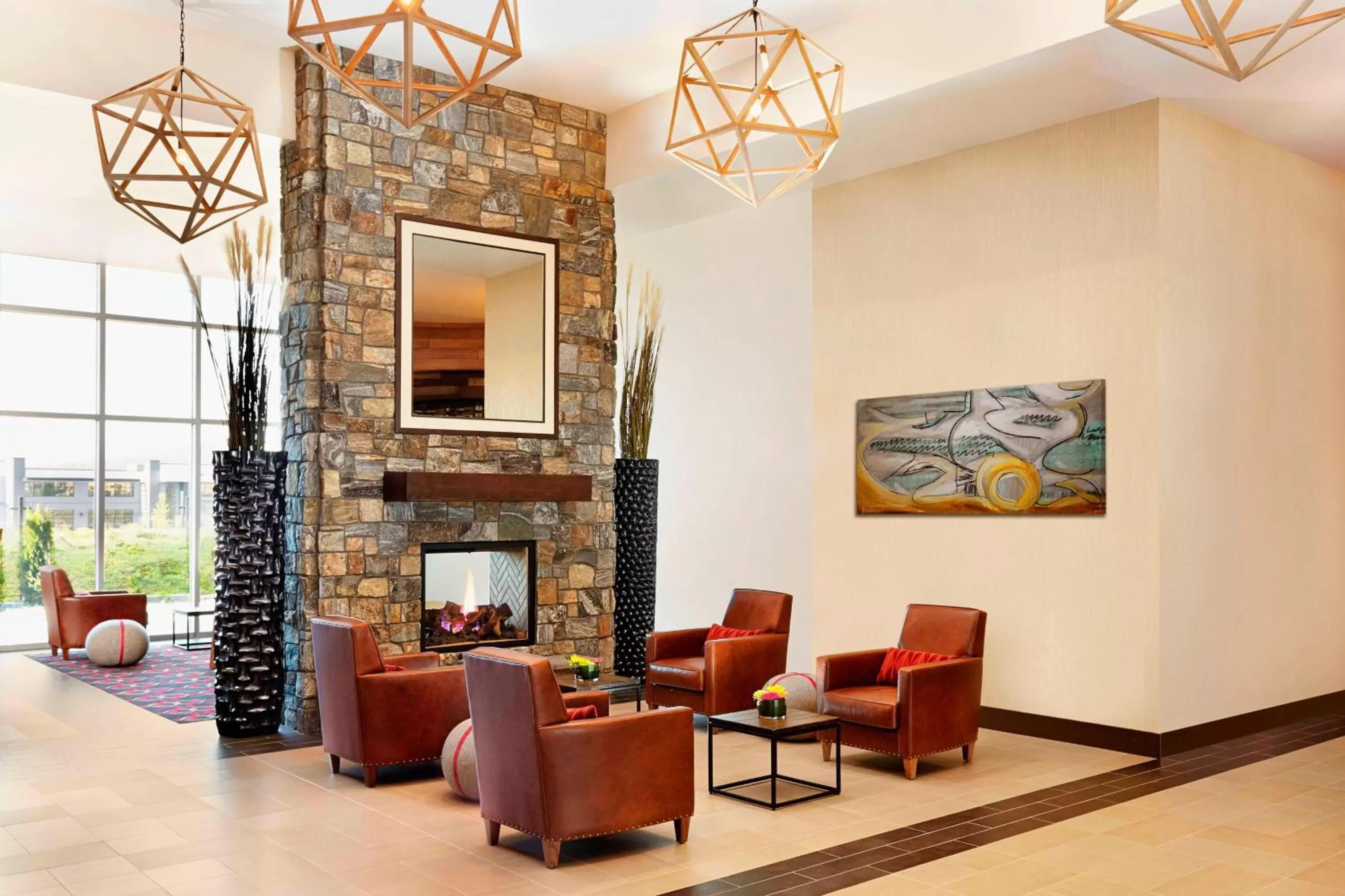 Lobby or reception in Four Points by Sheraton Kelowna Airport