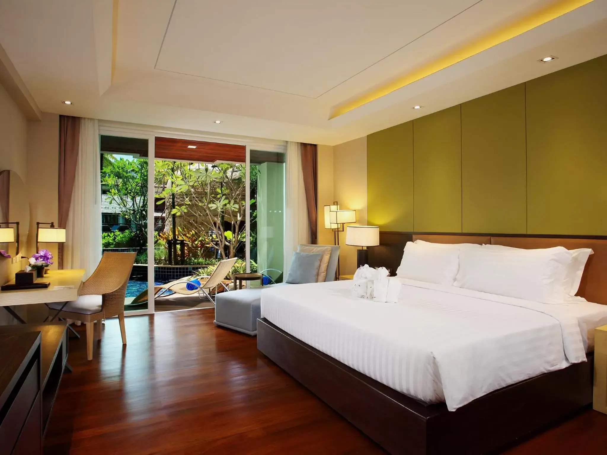 Premier Double Room with Pool Access in Graceland Khaolak Beach Resort- SHA Extra Plus