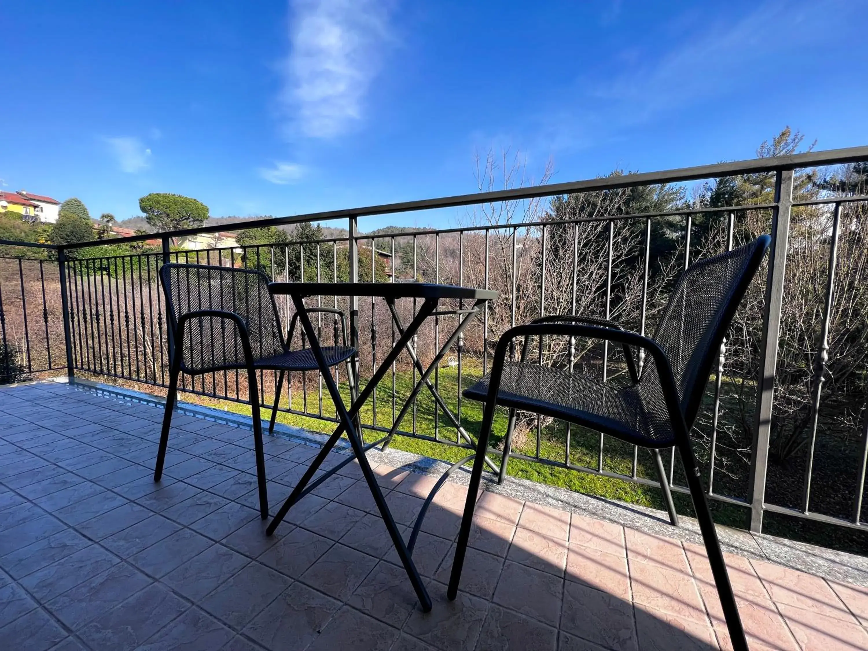 Balcony/Terrace in Hotel Rossovino Como