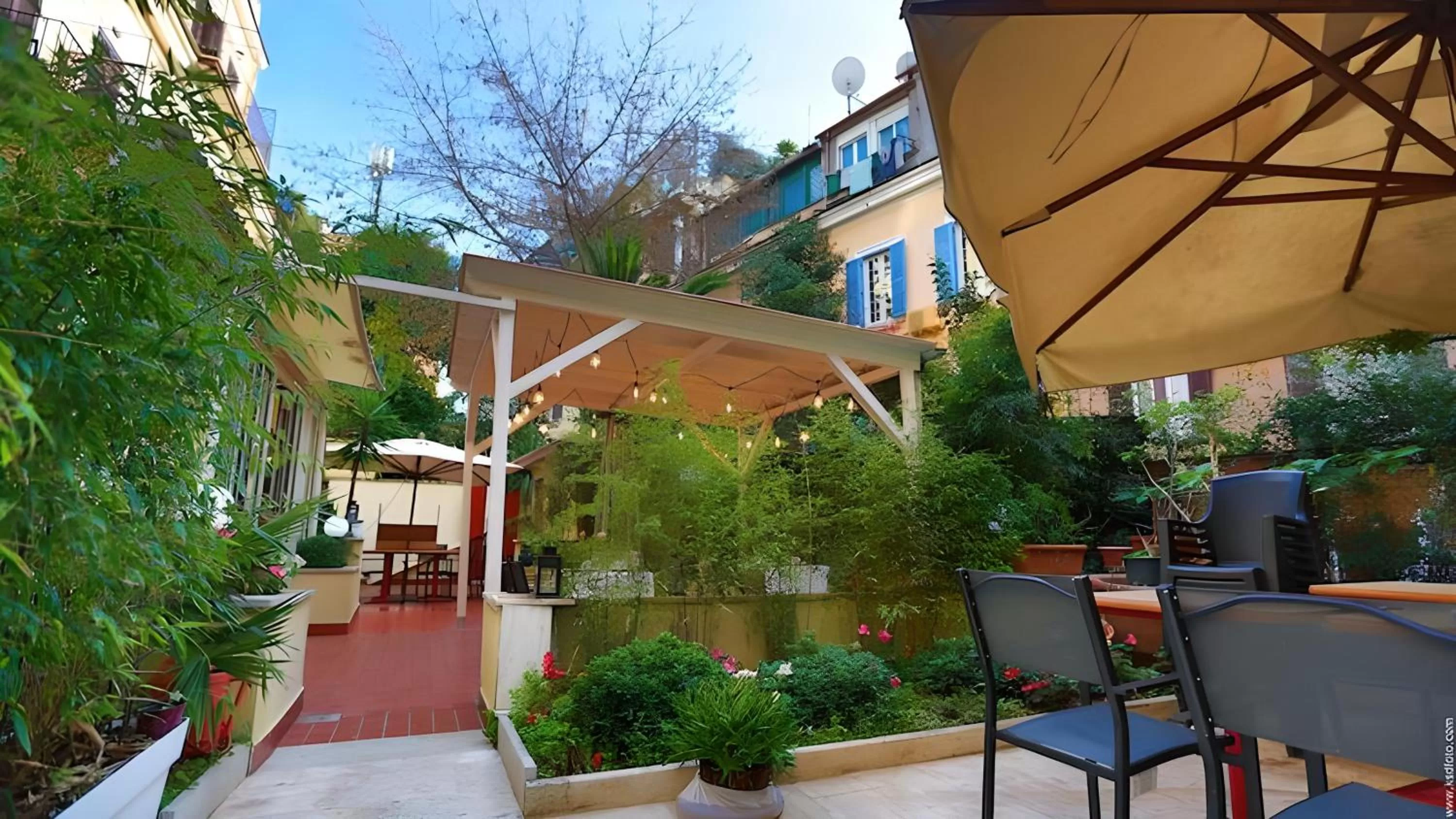 Garden in Hotel Giolitti