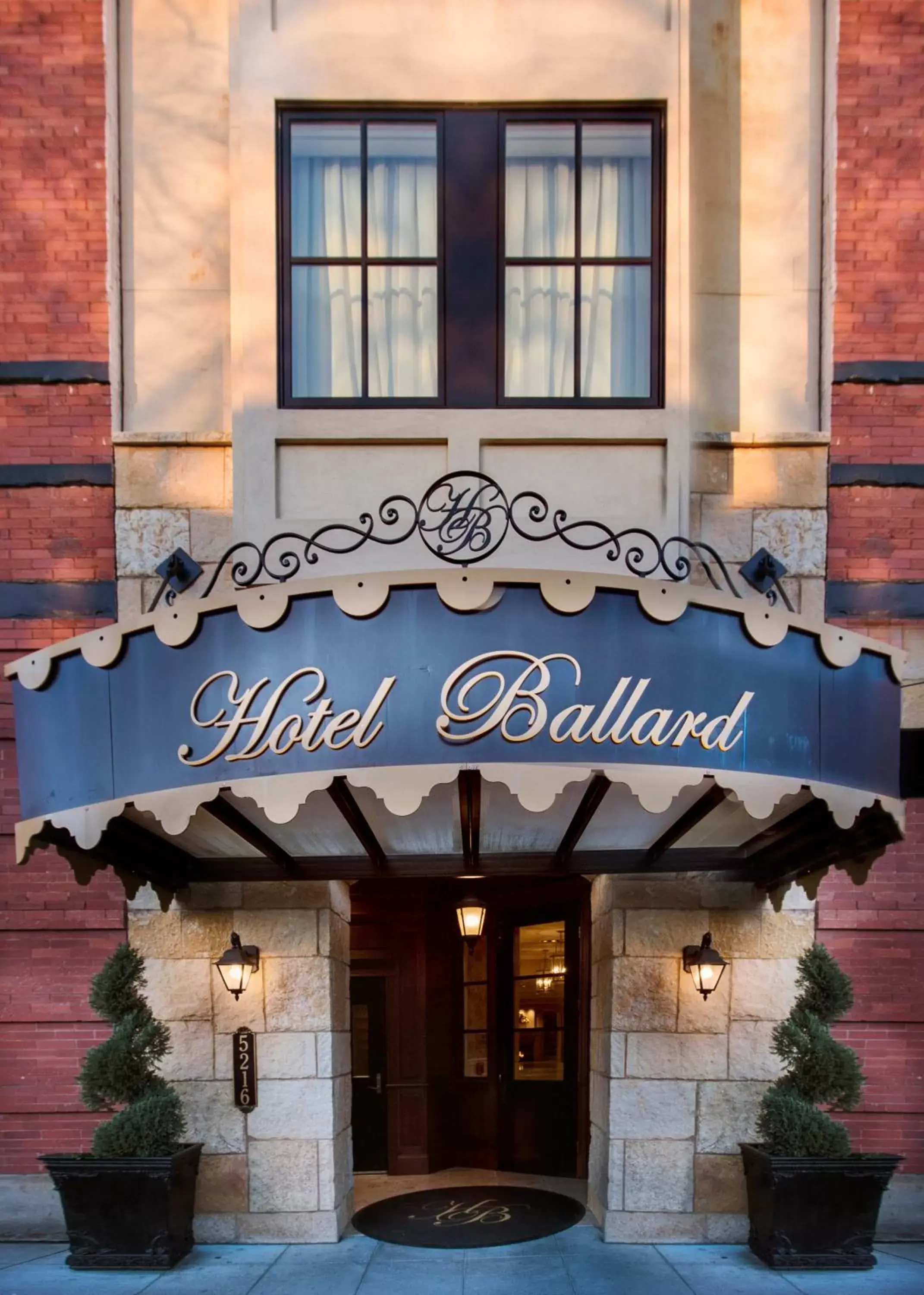 Facade/entrance in Hotel Ballard