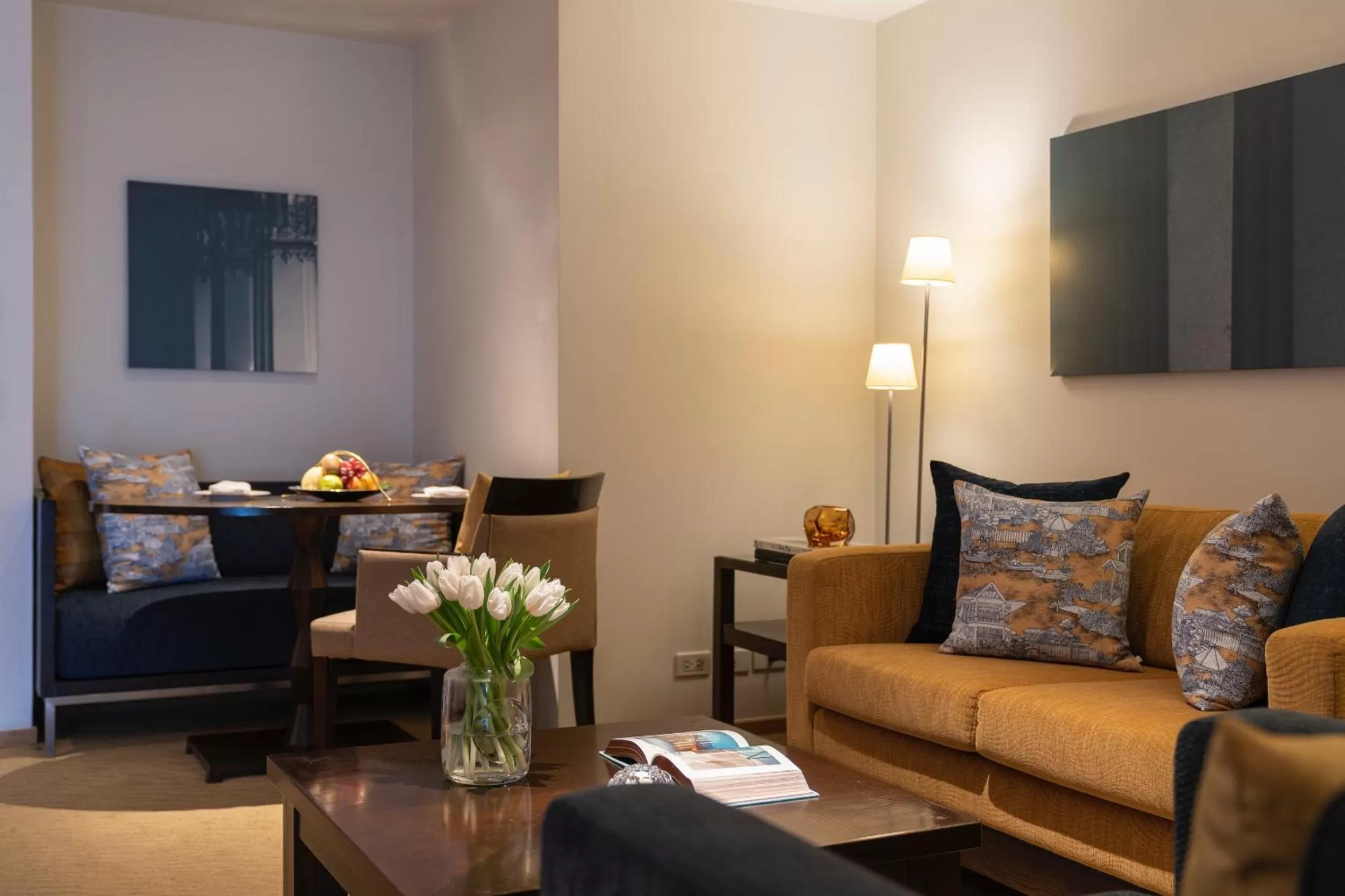 Living room in lebua at State Tower