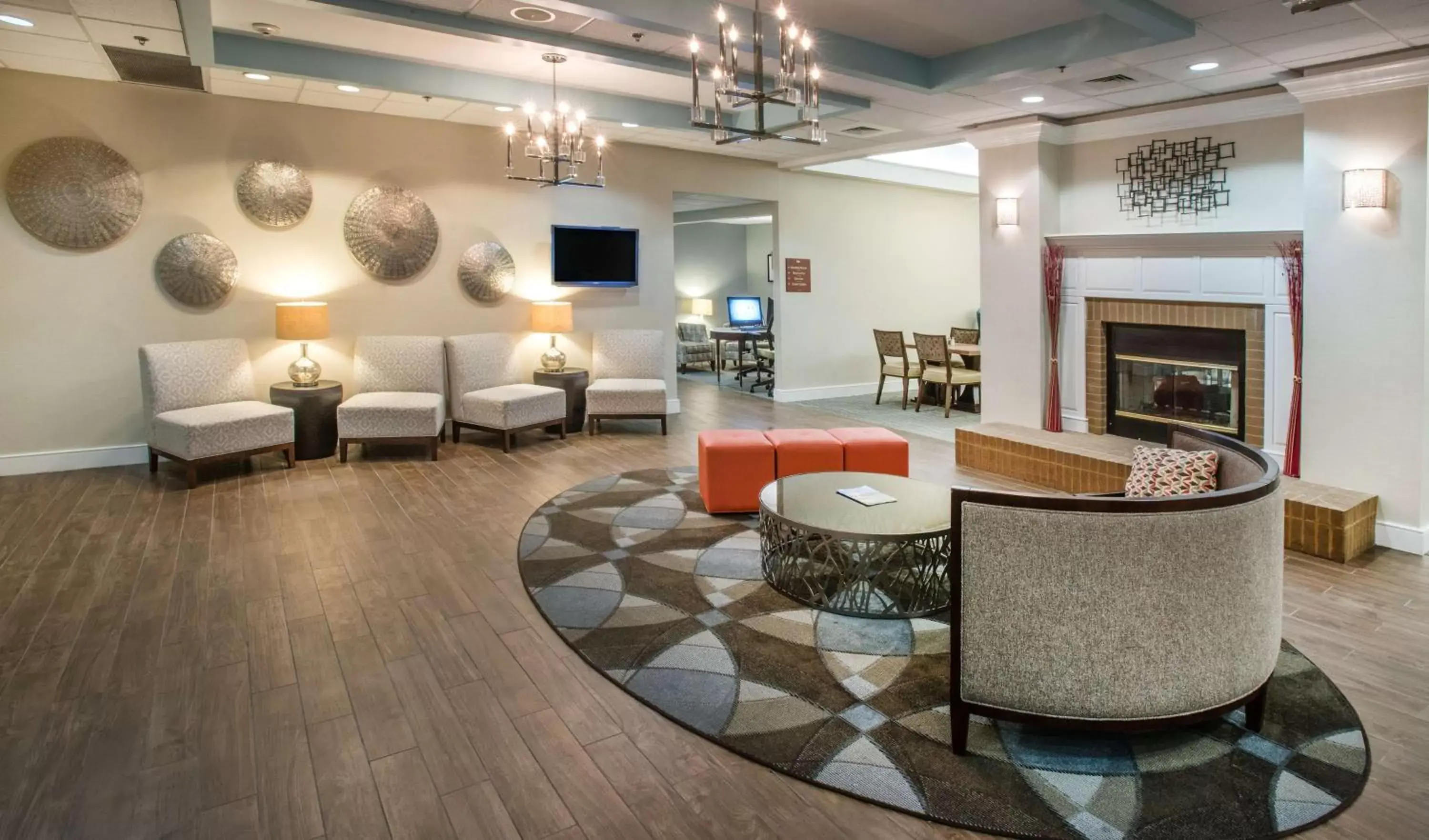 Lobby or reception in Homewood Suites by Hilton Montgomery