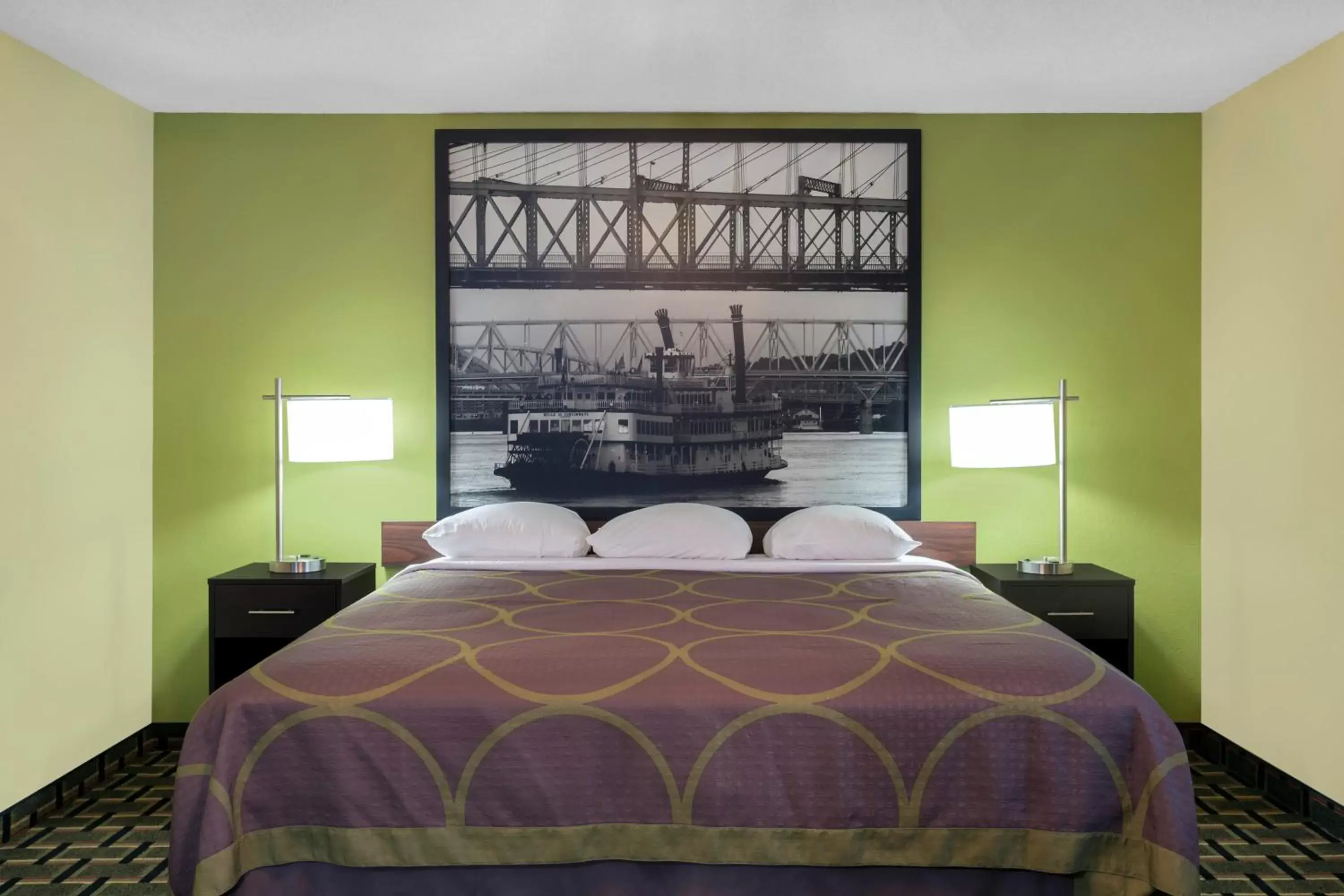 Bedroom, Bed in Super 8 by Wyndham Marietta Bedroom, Bed in Super 8 by Wyndham Marietta