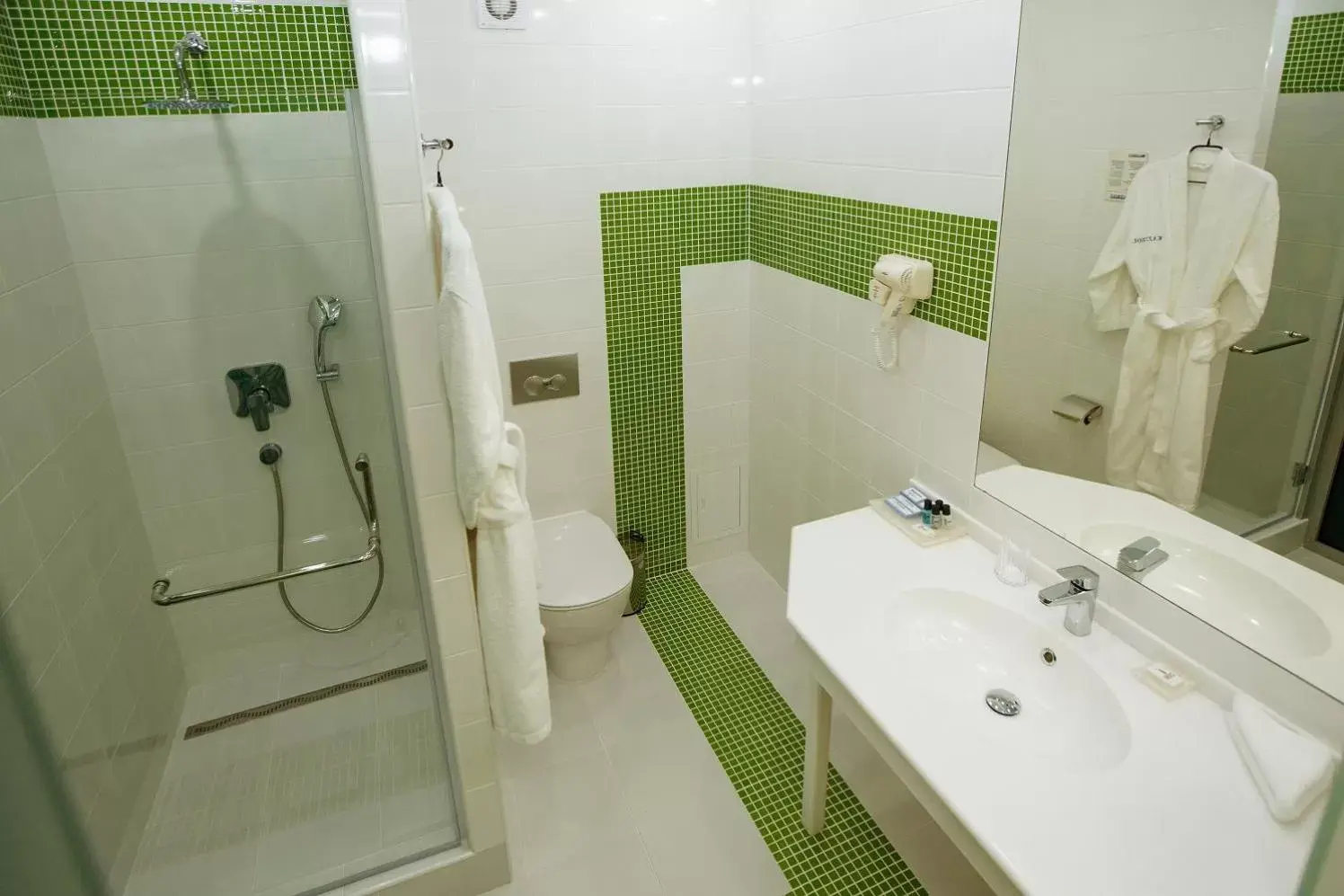 Bathroom in Hotel Kazzhol Almaty