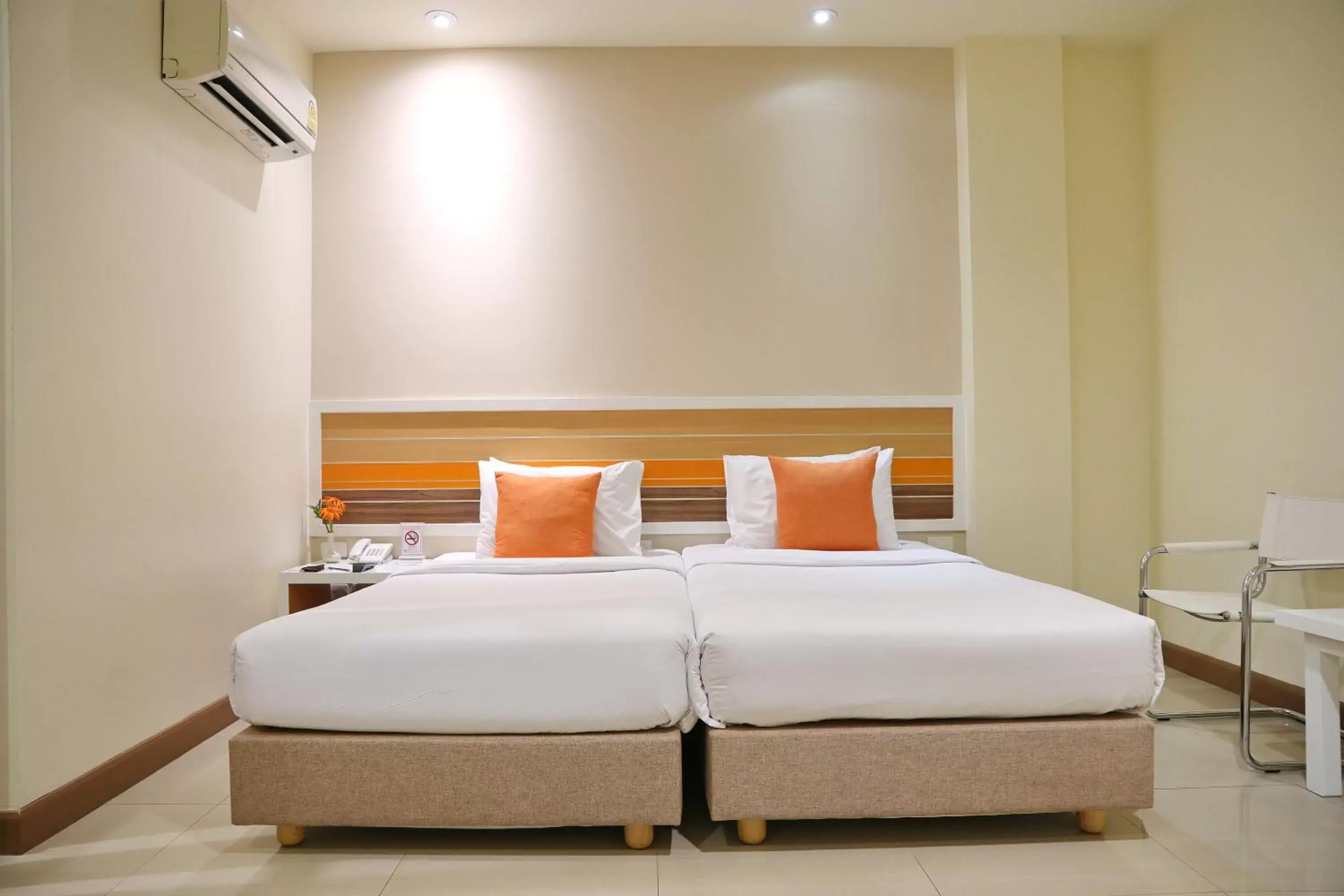 Bed in Imm Hotel Thaphae Chiang Mai -SHA Extra Plus