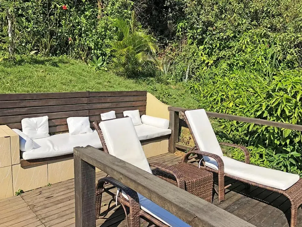 Balcony/Terrace in Pousada Amancay