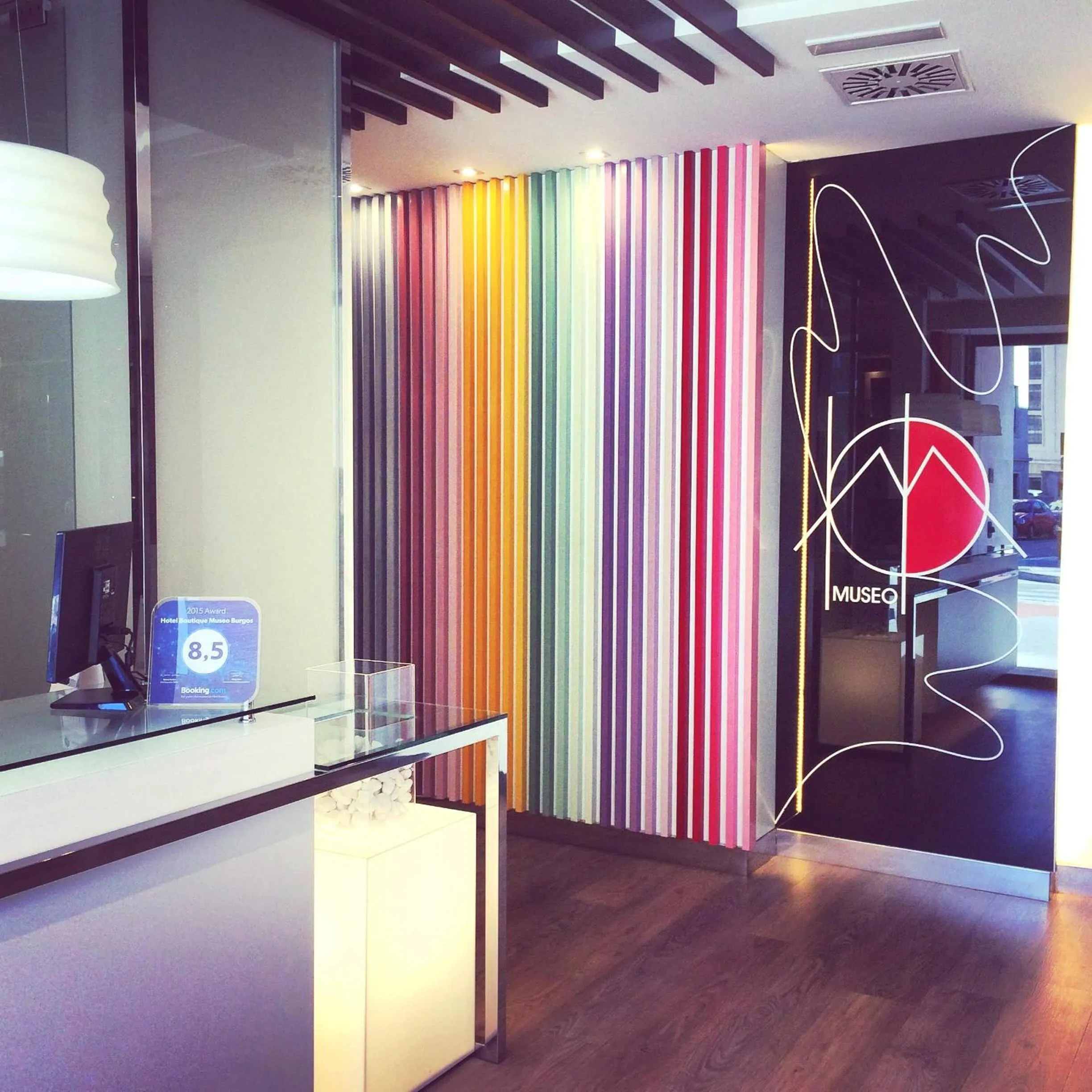 Decorative detail in Hotel Boutique Museo Burgos