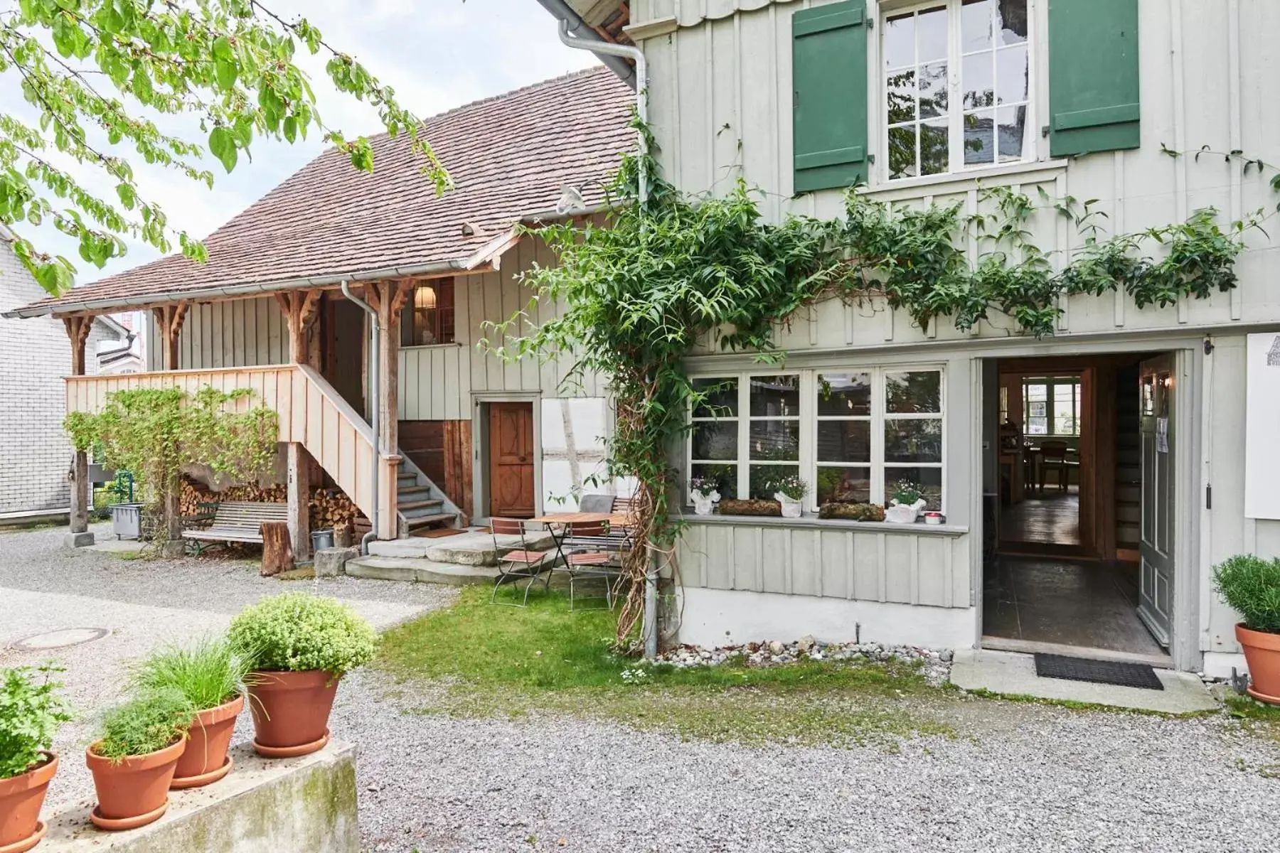 Garden view, Property Building in Fischerhäuser Romanshorn