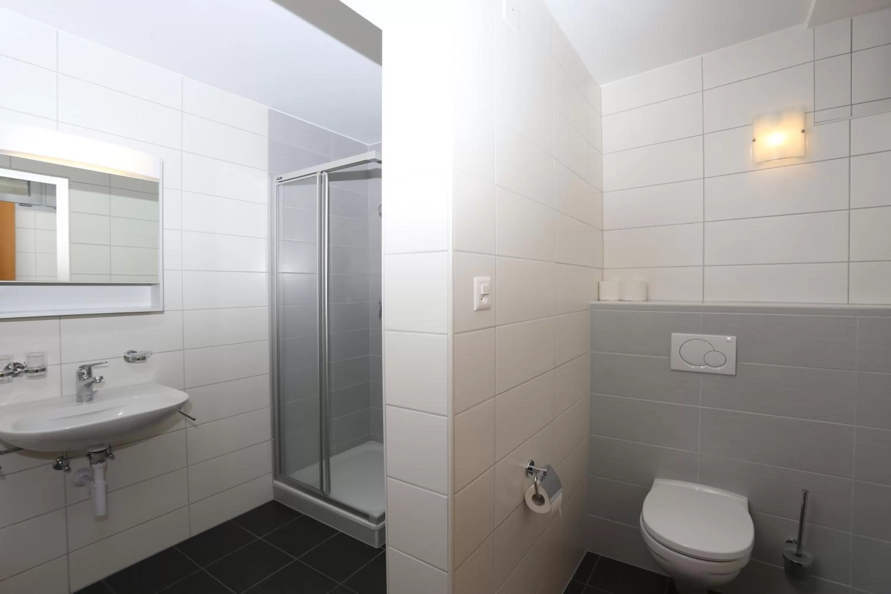 Bathroom in Hôtel Centre Saint-François