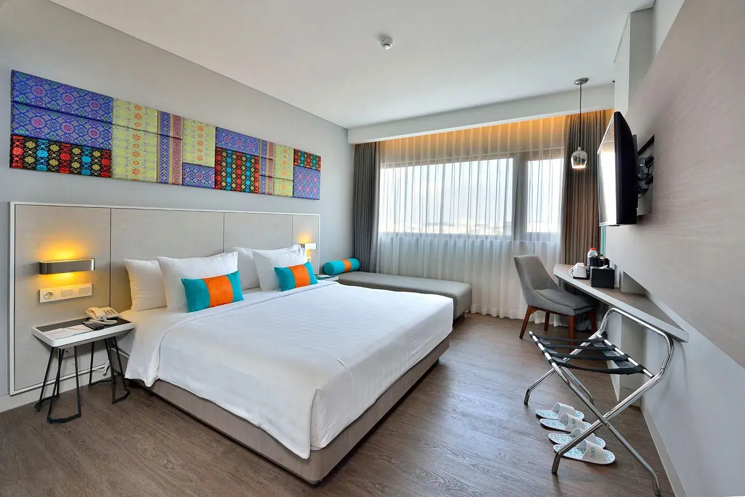 Deluxe Double Room in THE 1O1 Palembang Rajawali