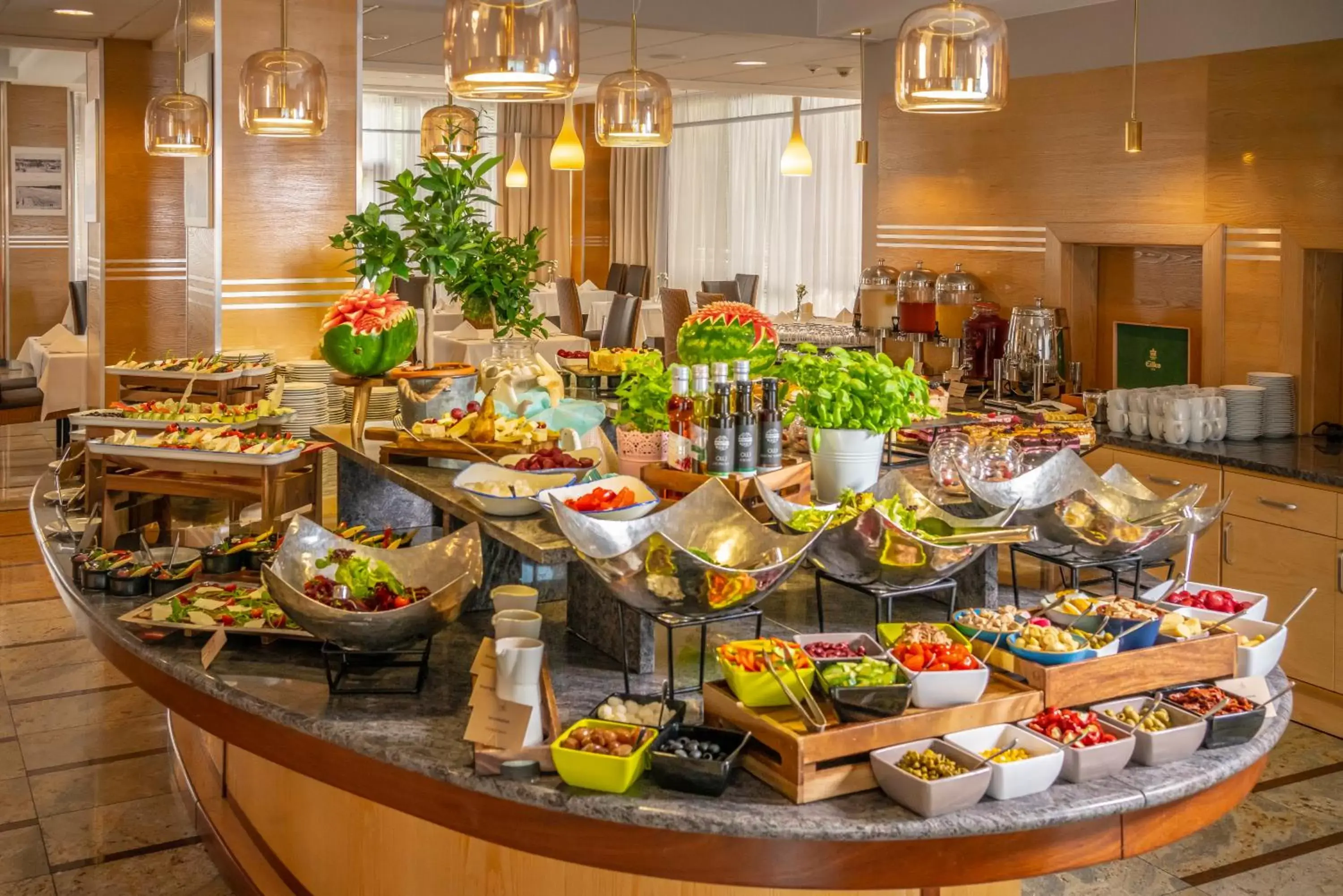 Buffet breakfast in Hotel Leda Spa - Adults Only