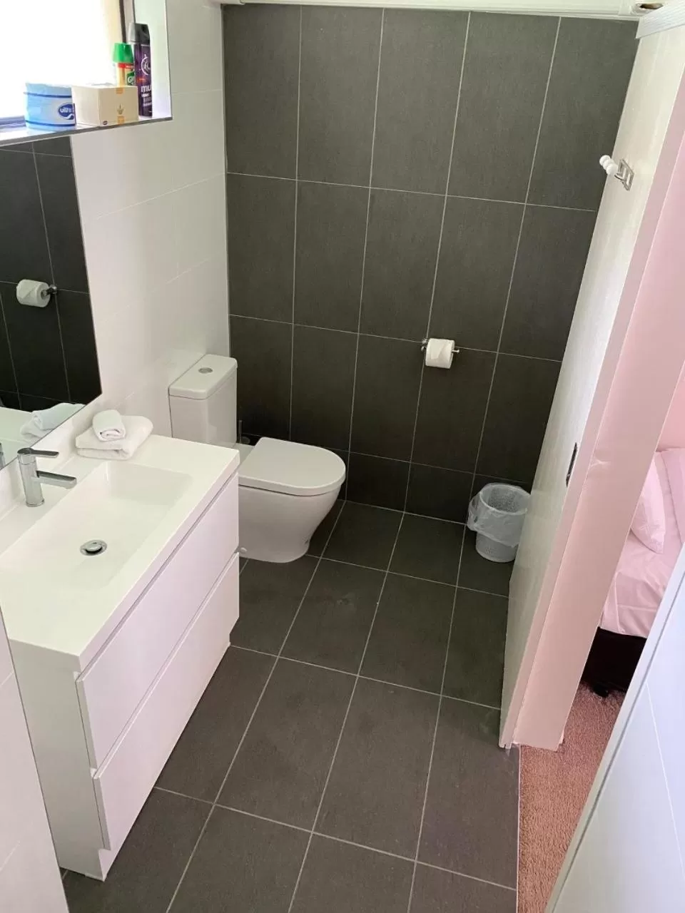 Bathroom in Black Forest Motel