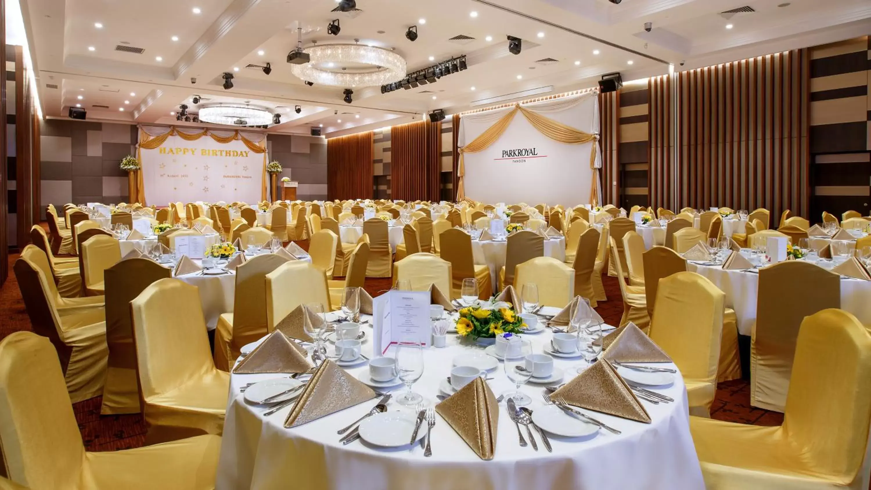 Banquet/Function facilities, Banquet Facilities in PARKROYAL Yangon