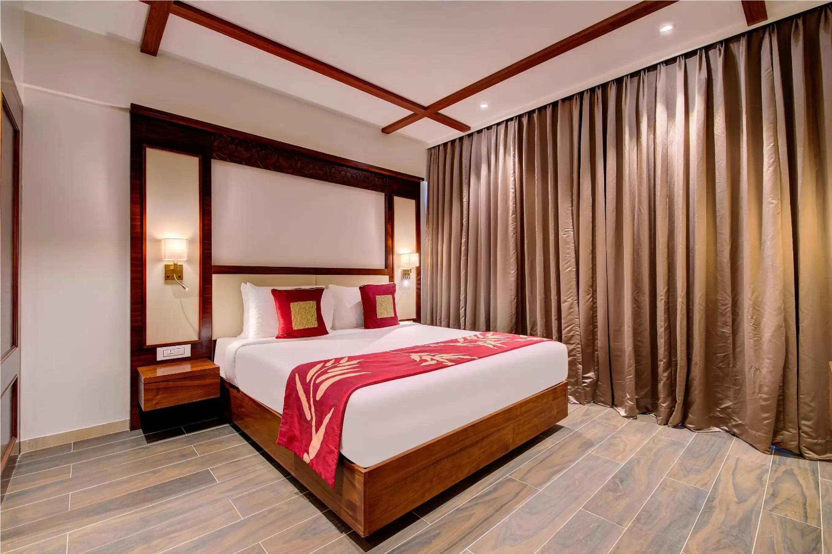 Bedroom, Bed in The Fern An Ecotel Hotel, Lonavala