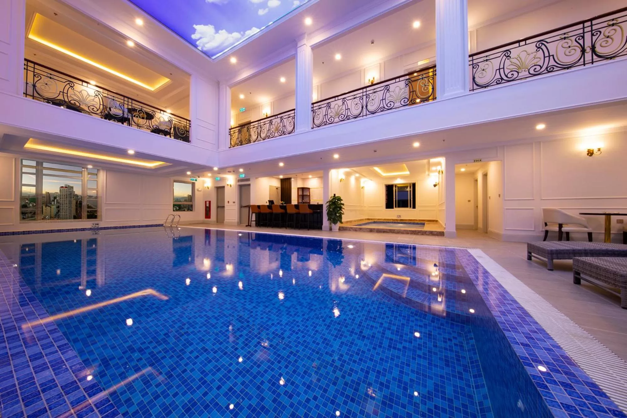 Swimming Pool in MerPerle Beach Hotel