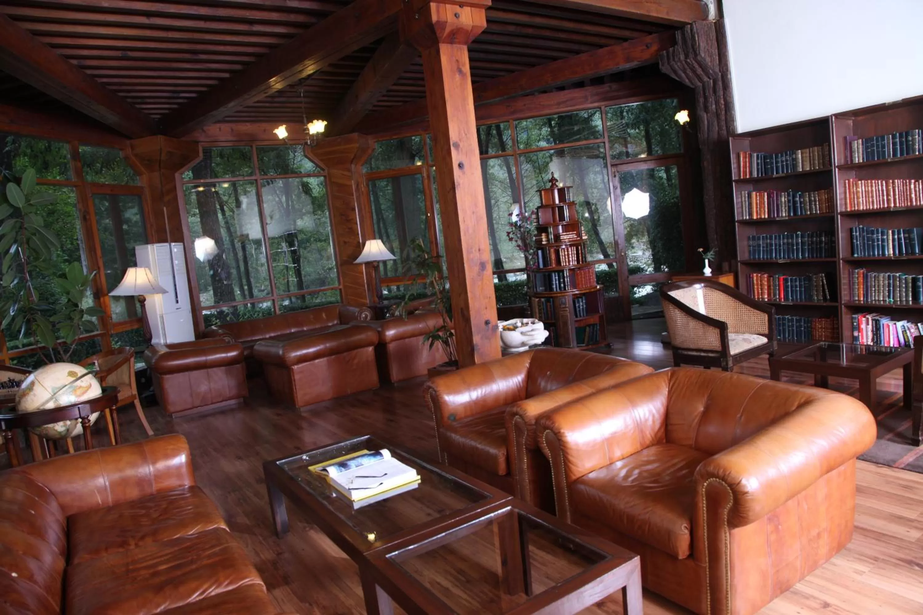 Library in Span Resort and Spa, Manali