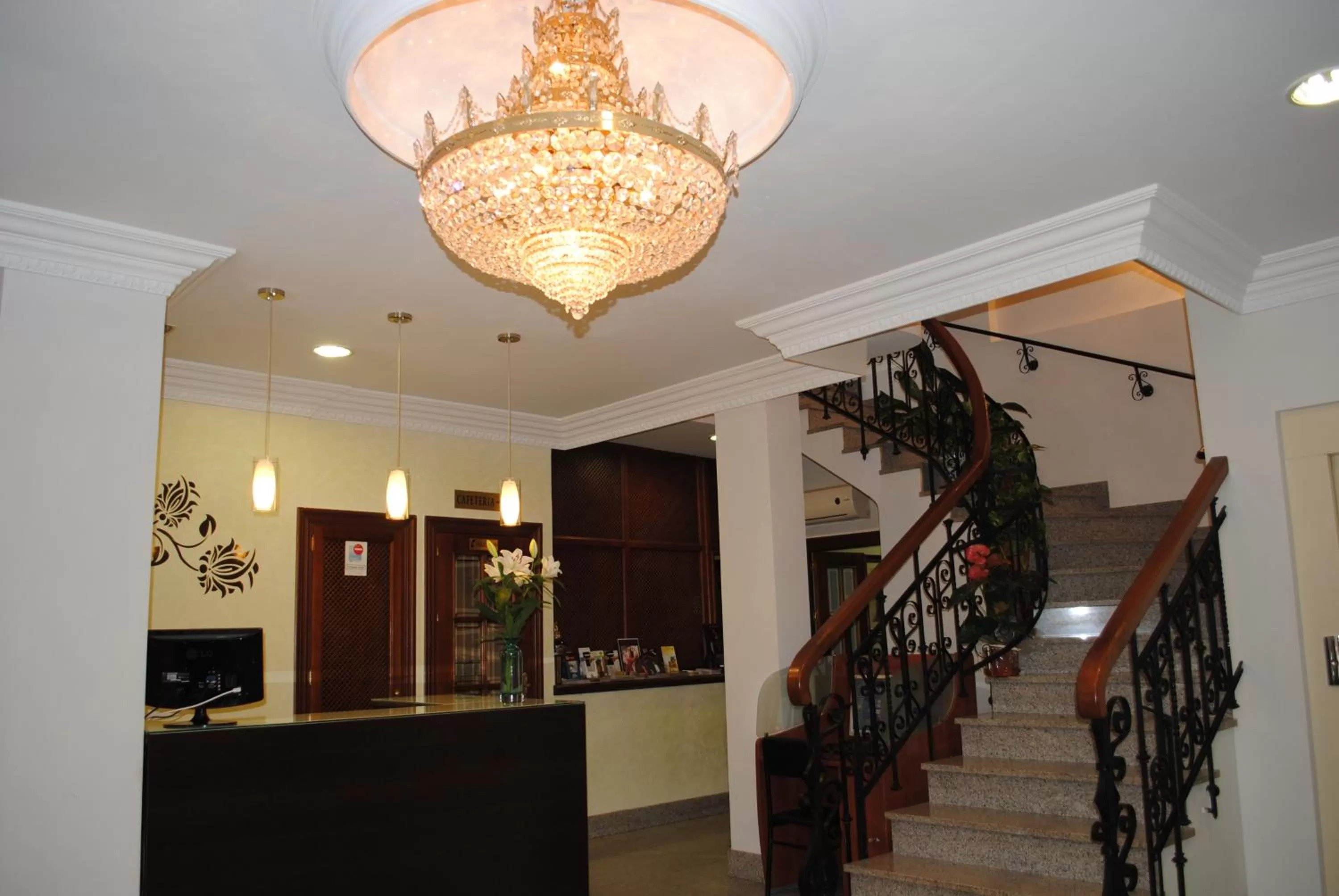 Lobby or reception in Las Nieves