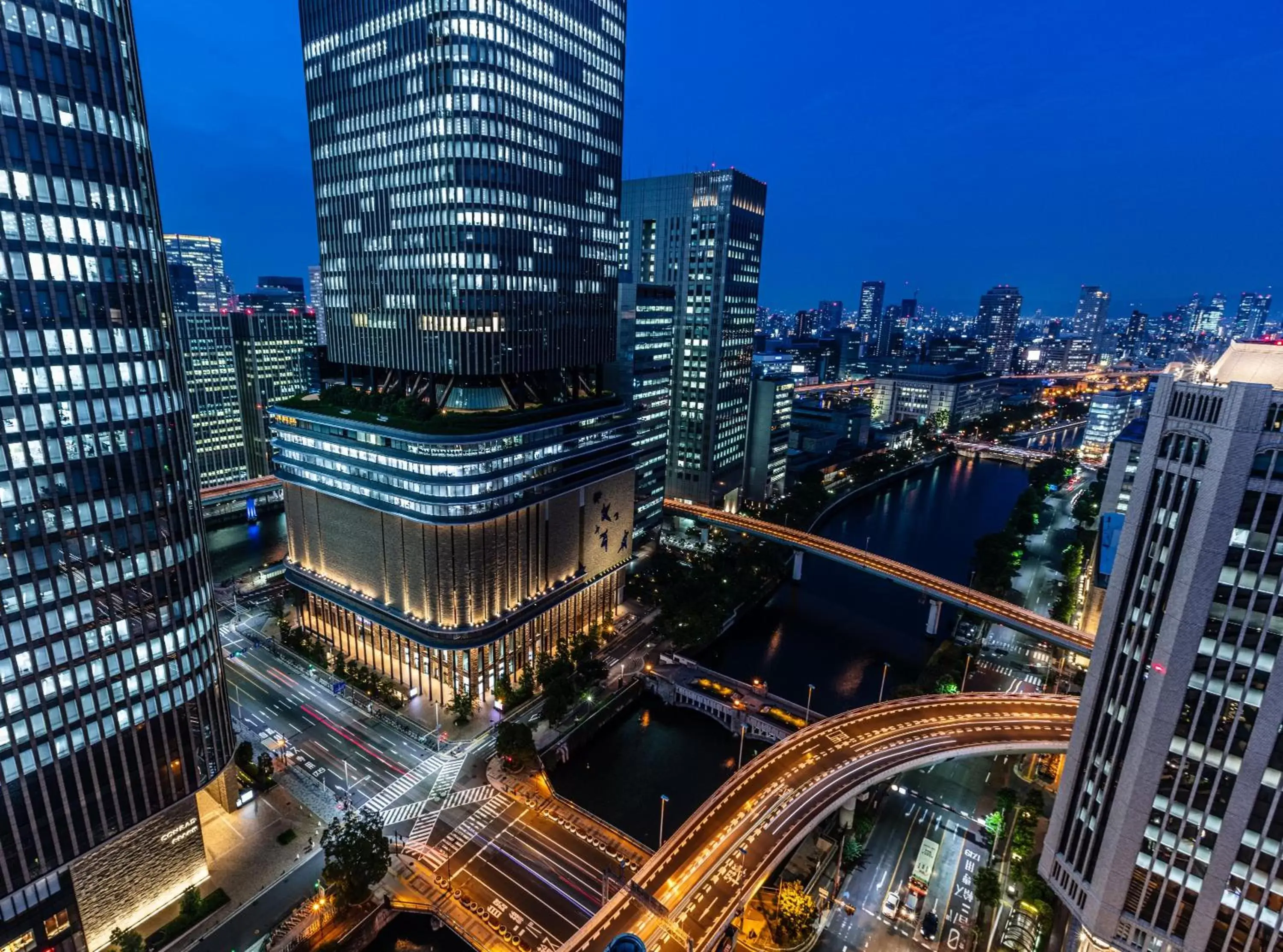 City view in APA Hotel Osaka Higobashi Ekimae