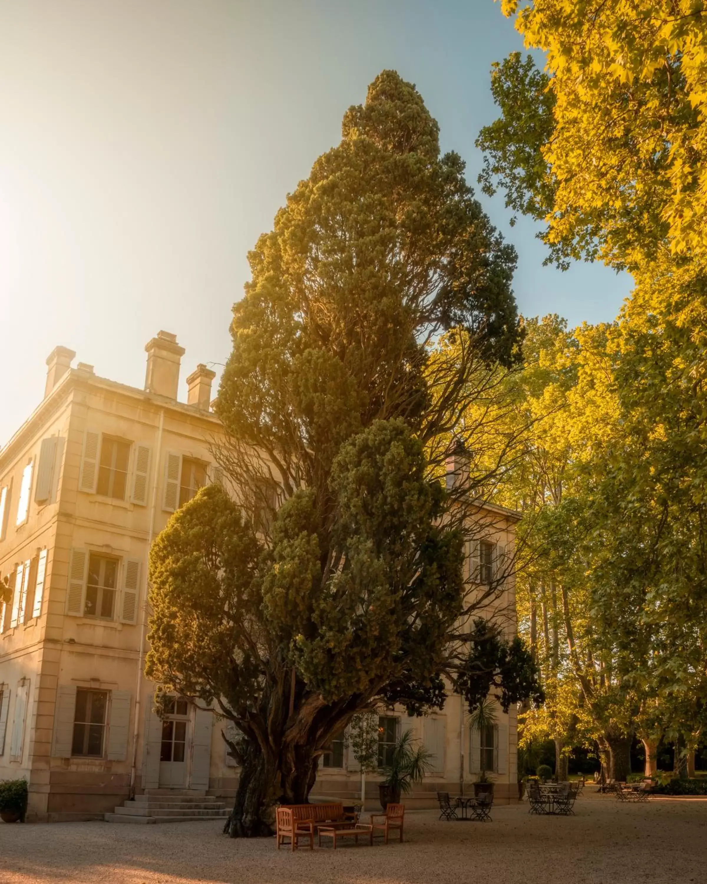 Property Building in Hotel Château Des Alpilles